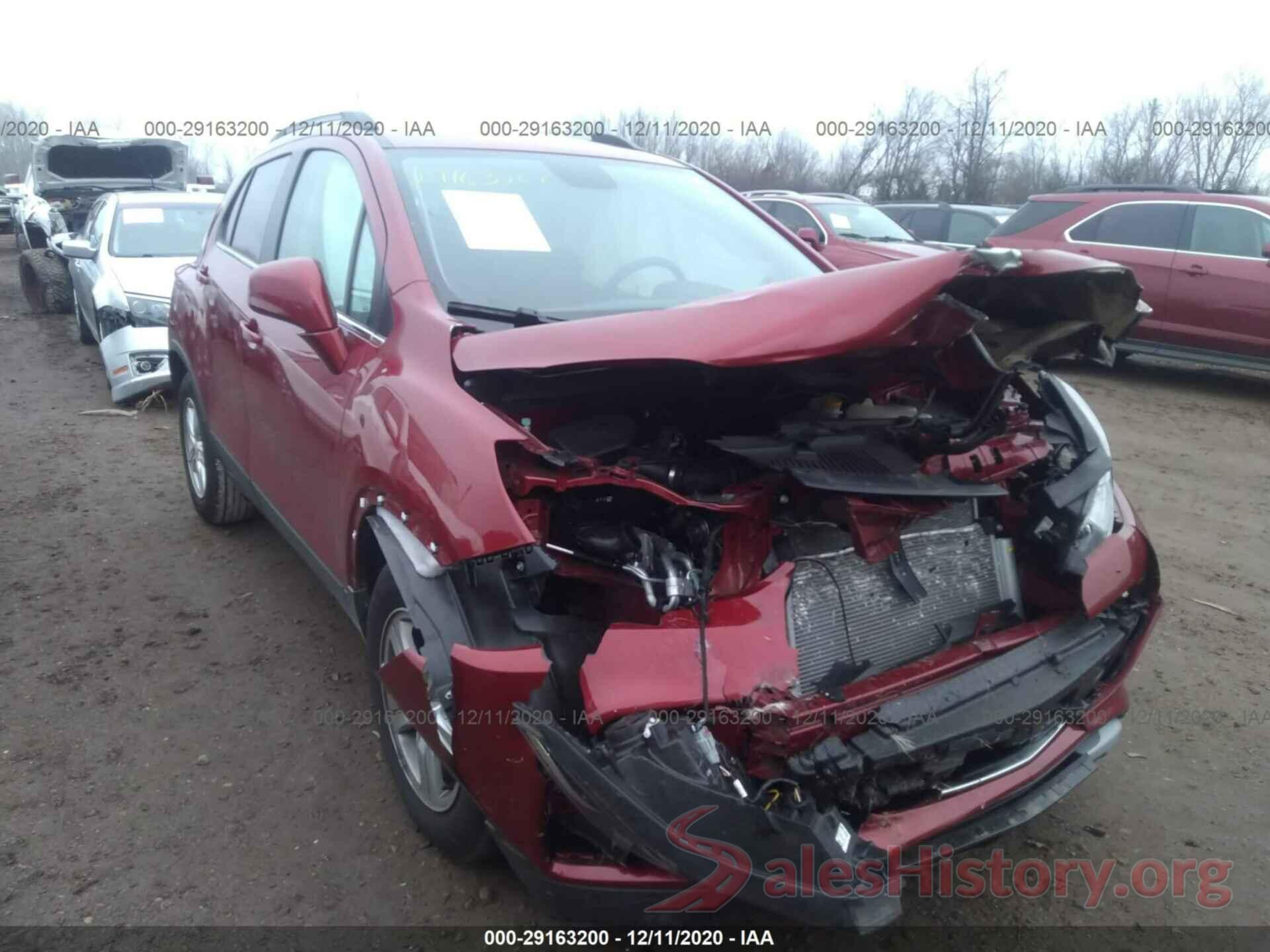 3GNCJLSB7KL321864 2019 CHEVROLET TRAX