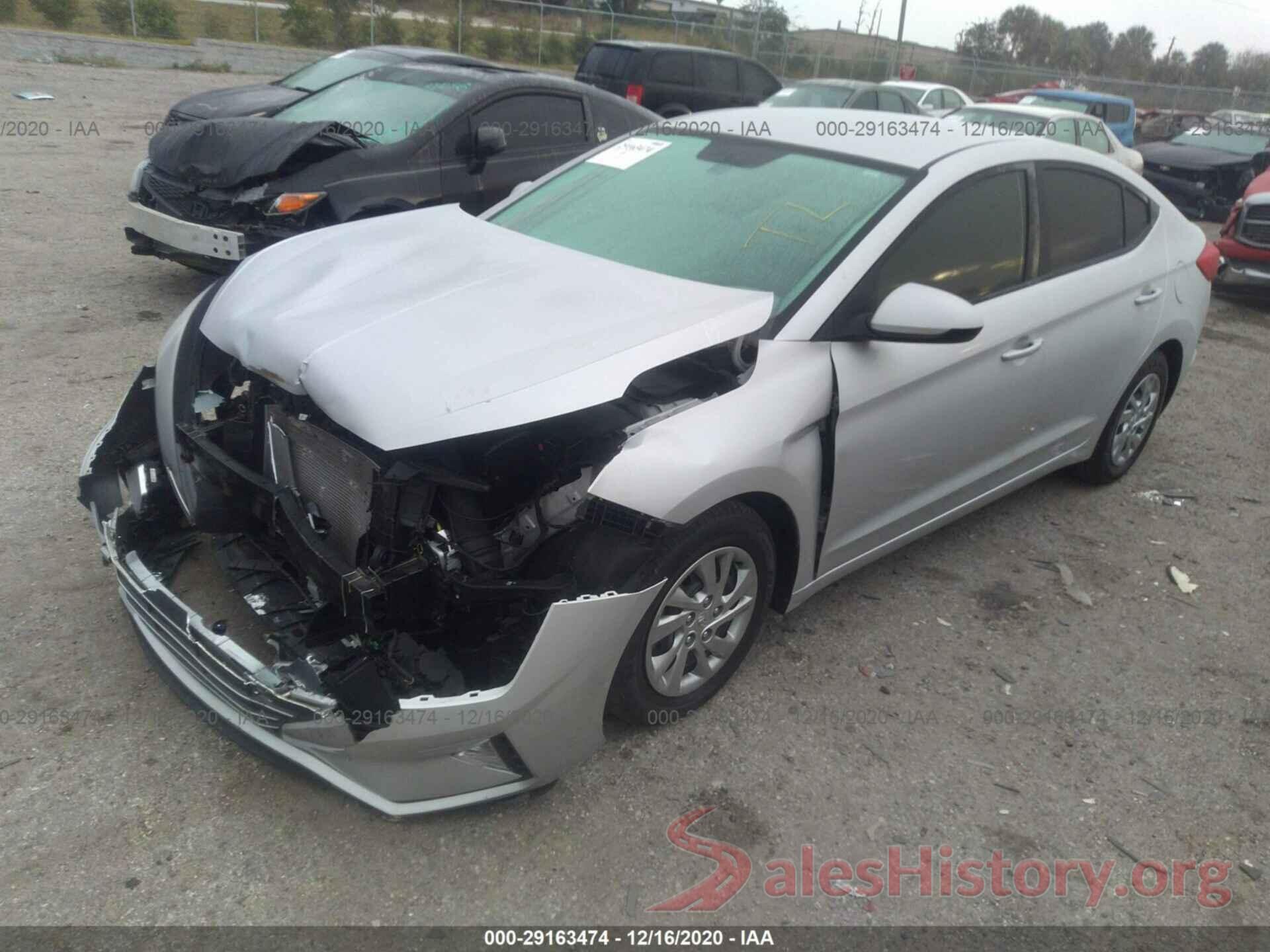 KMHD74LFXKU887103 2019 HYUNDAI ELANTRA