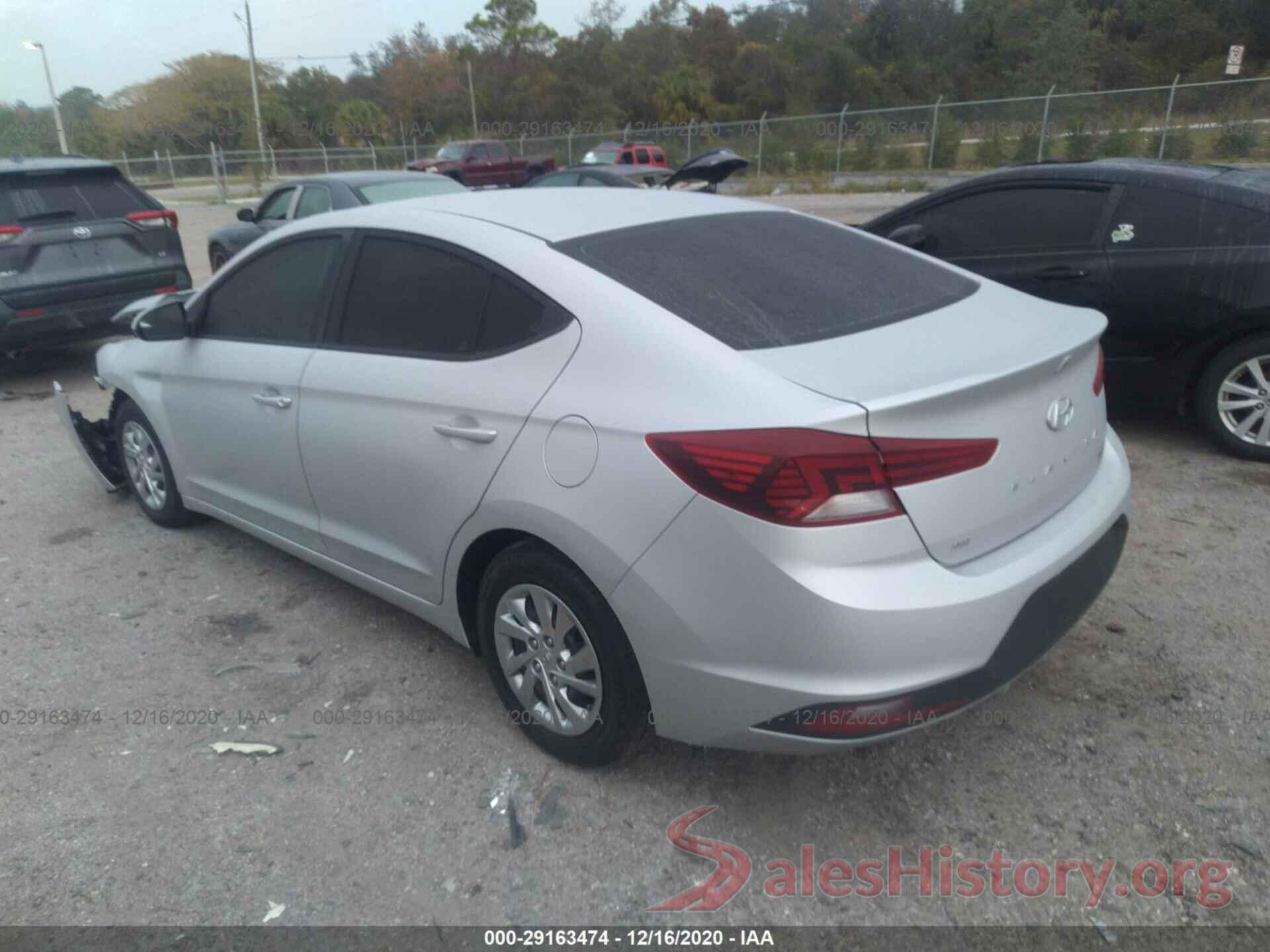 KMHD74LFXKU887103 2019 HYUNDAI ELANTRA