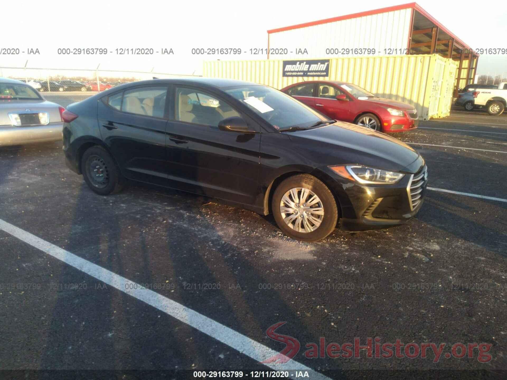 5NPD74LF5HH211553 2017 HYUNDAI ELANTRA