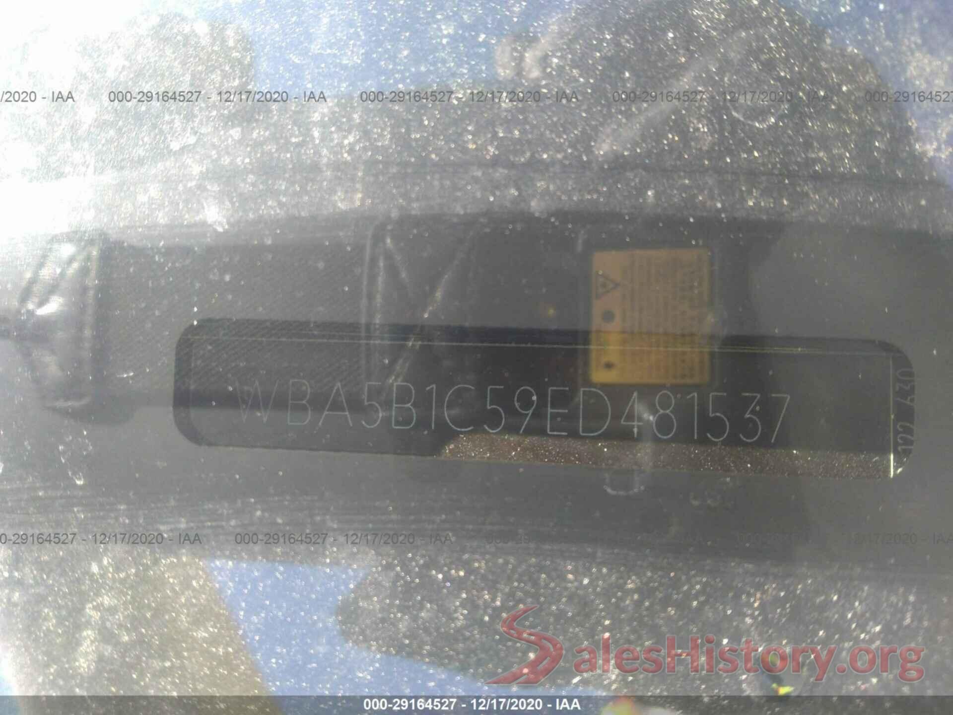 WBA5B1C59ED481537 2014 BMW 5 SERIES