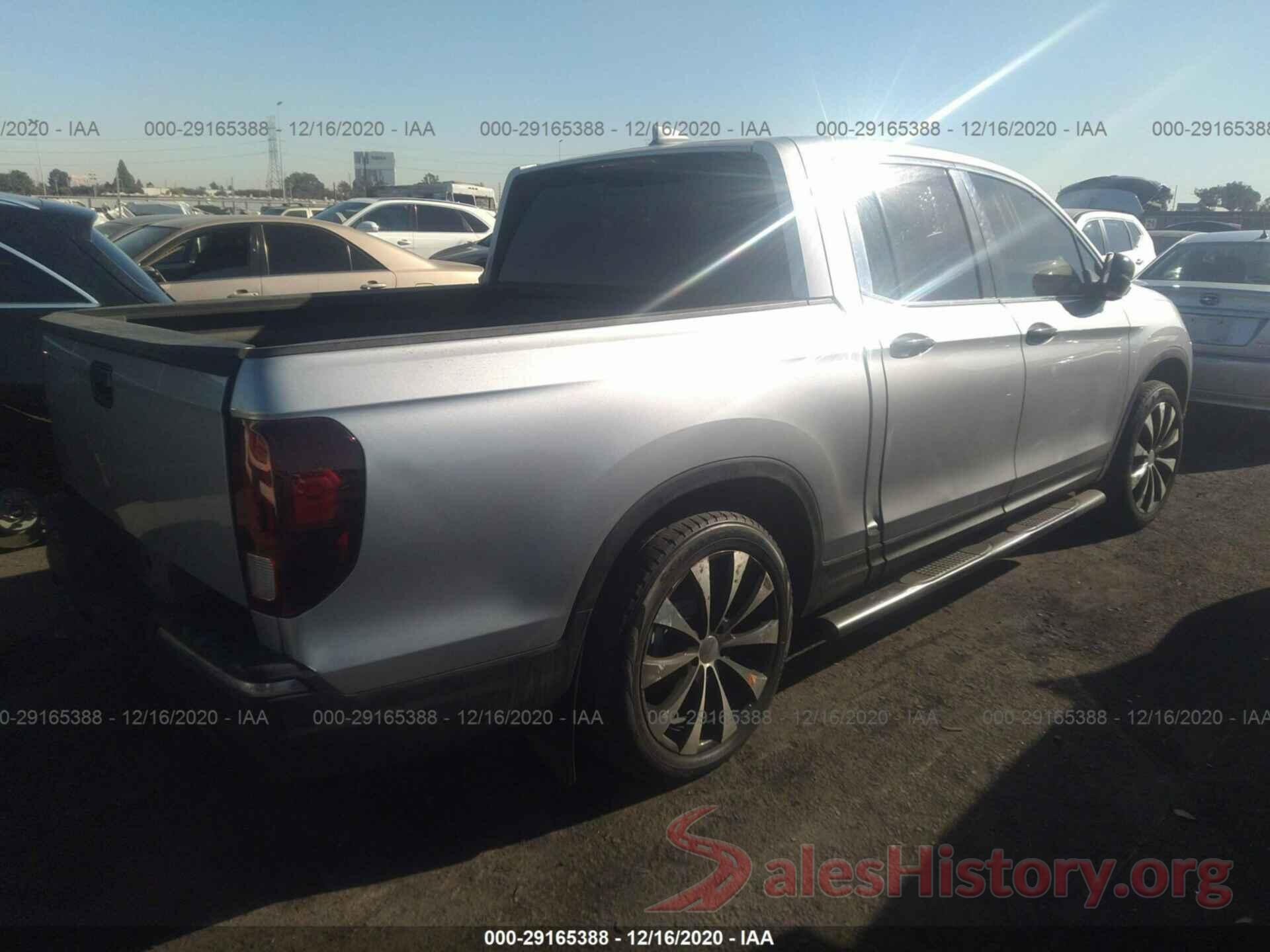 5FPYK2F28HB003184 2017 HONDA RIDGELINE