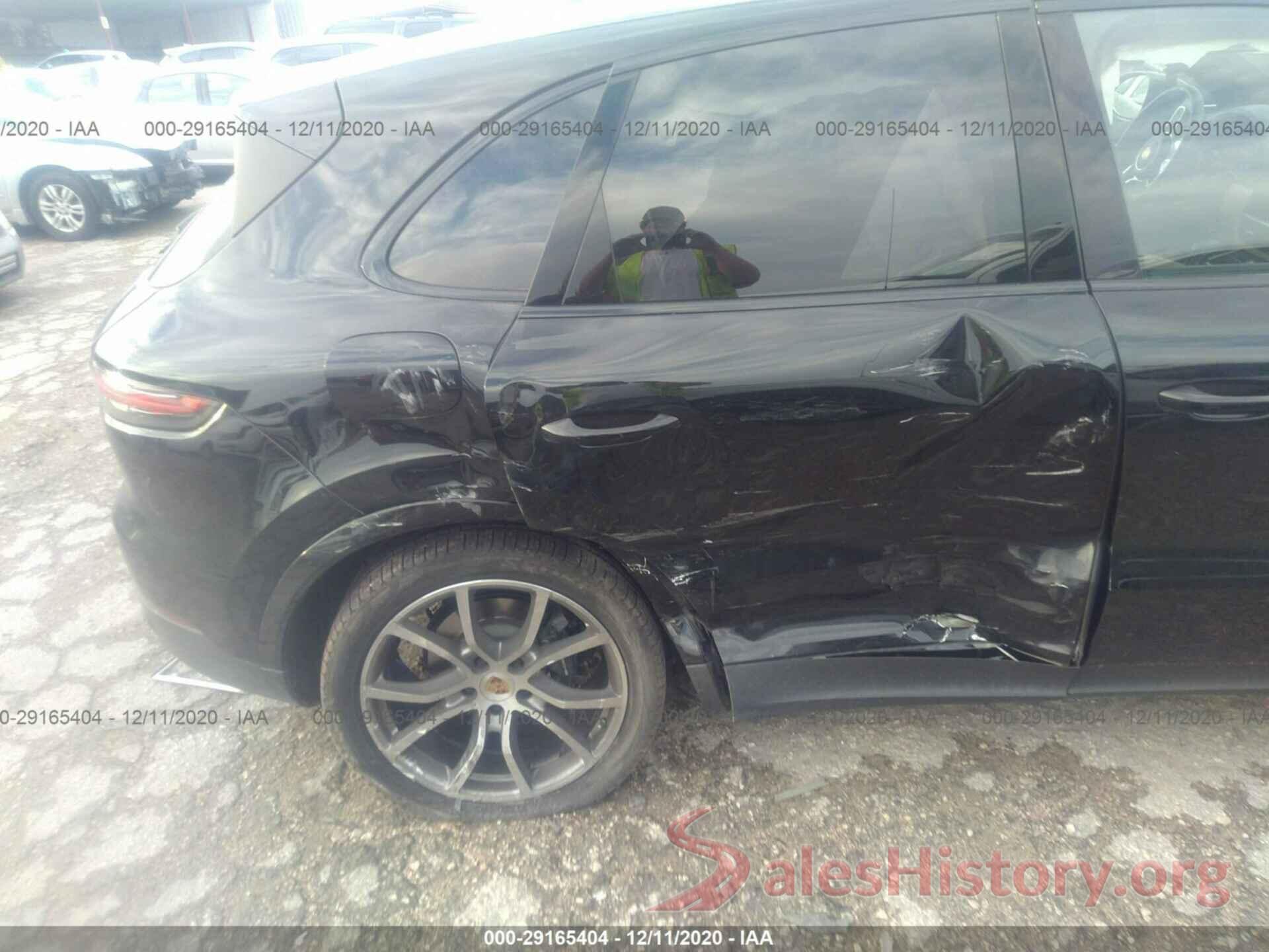 WP1AA2AY5KDA08168 2019 PORSCHE CAYENNE