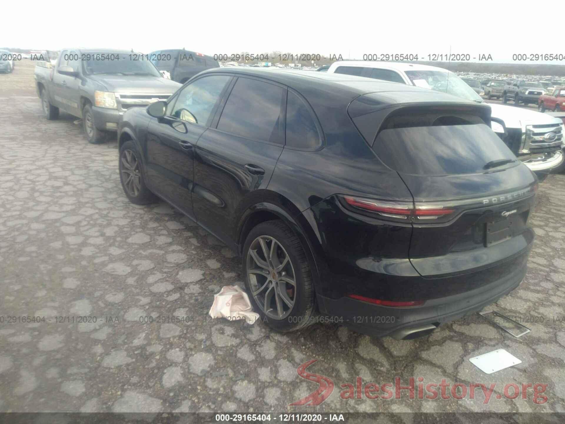 WP1AA2AY5KDA08168 2019 PORSCHE CAYENNE