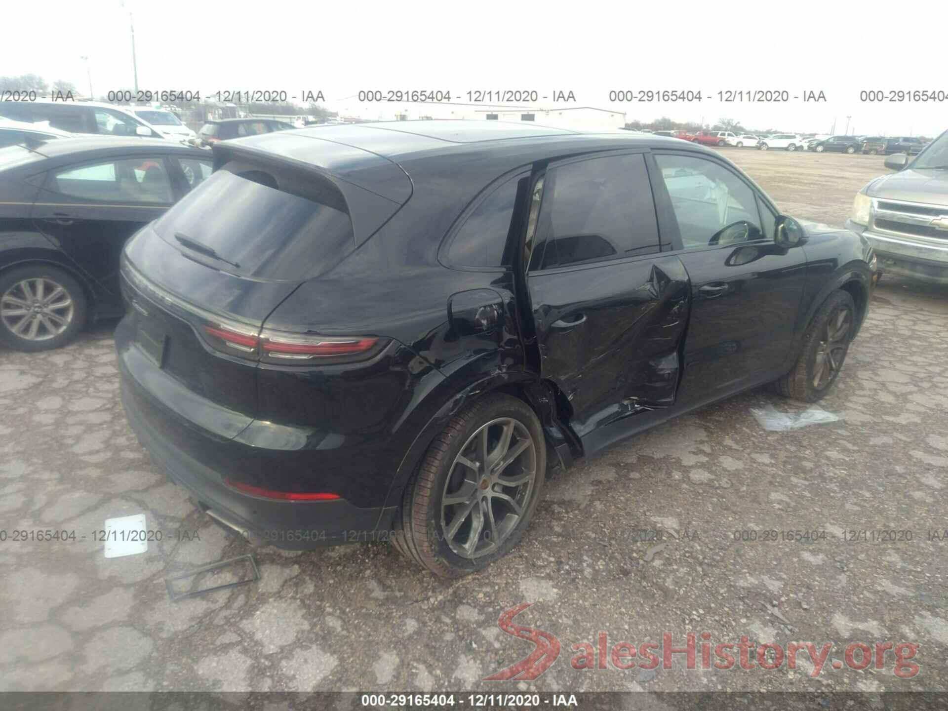 WP1AA2AY5KDA08168 2019 PORSCHE CAYENNE