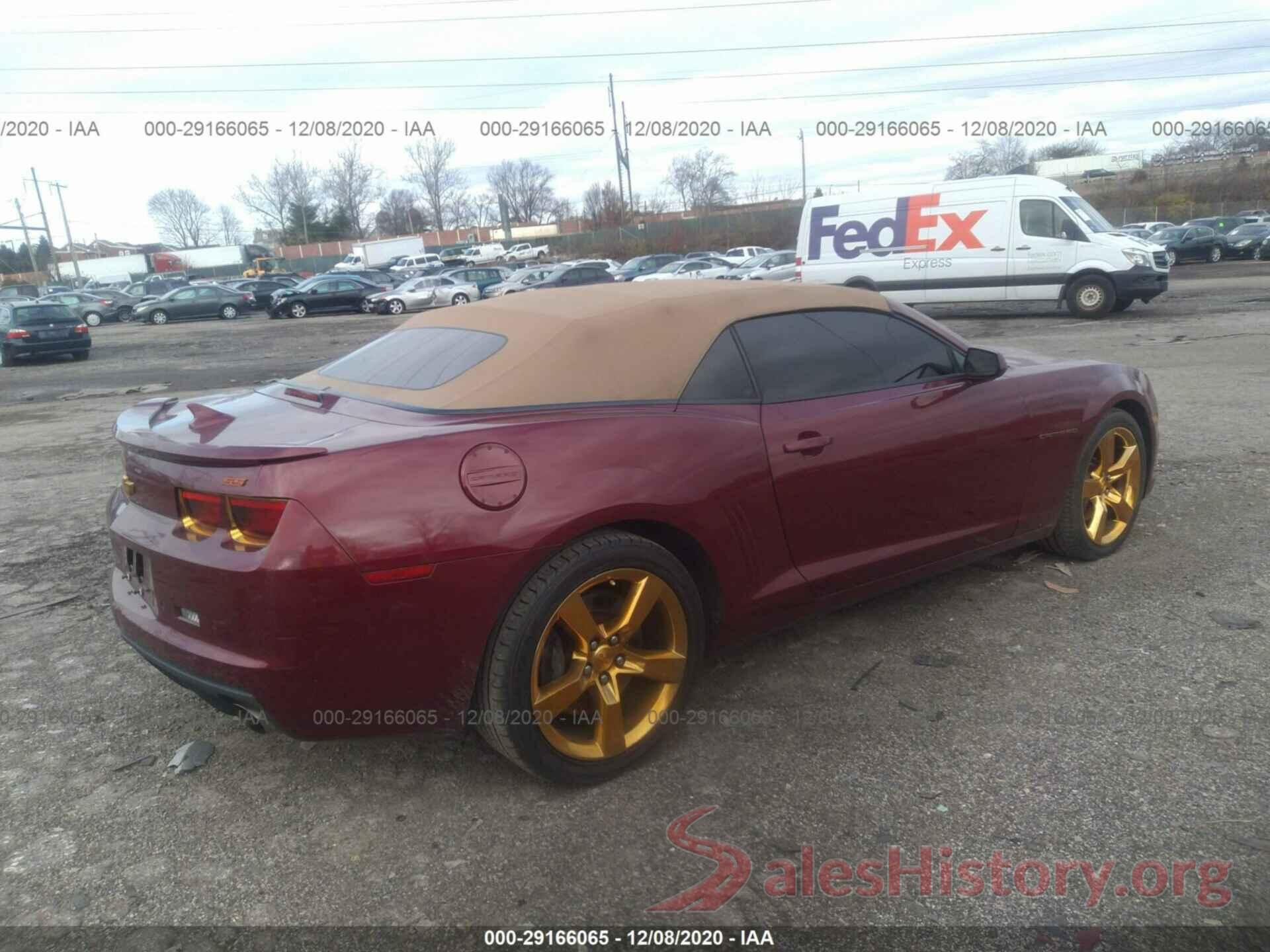 2G1FK3DJ5B9173149 2011 CHEVROLET CAMARO