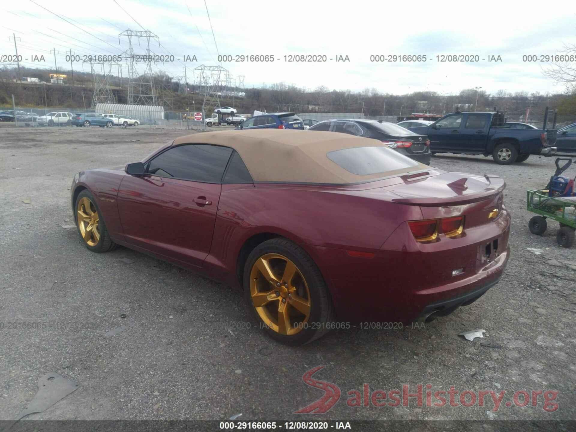 2G1FK3DJ5B9173149 2011 CHEVROLET CAMARO