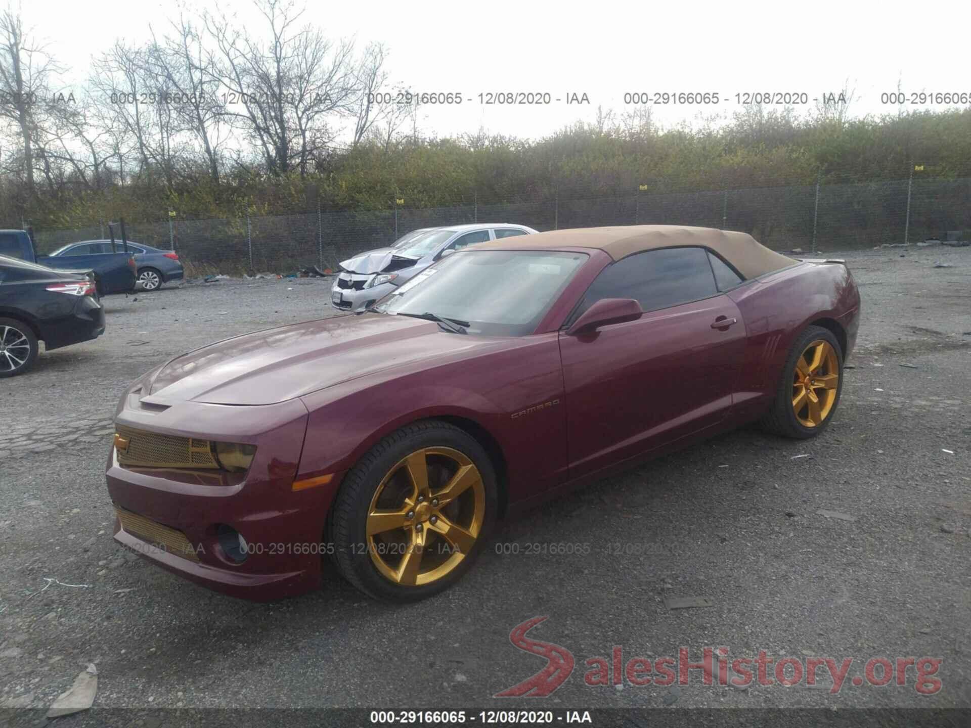 2G1FK3DJ5B9173149 2011 CHEVROLET CAMARO