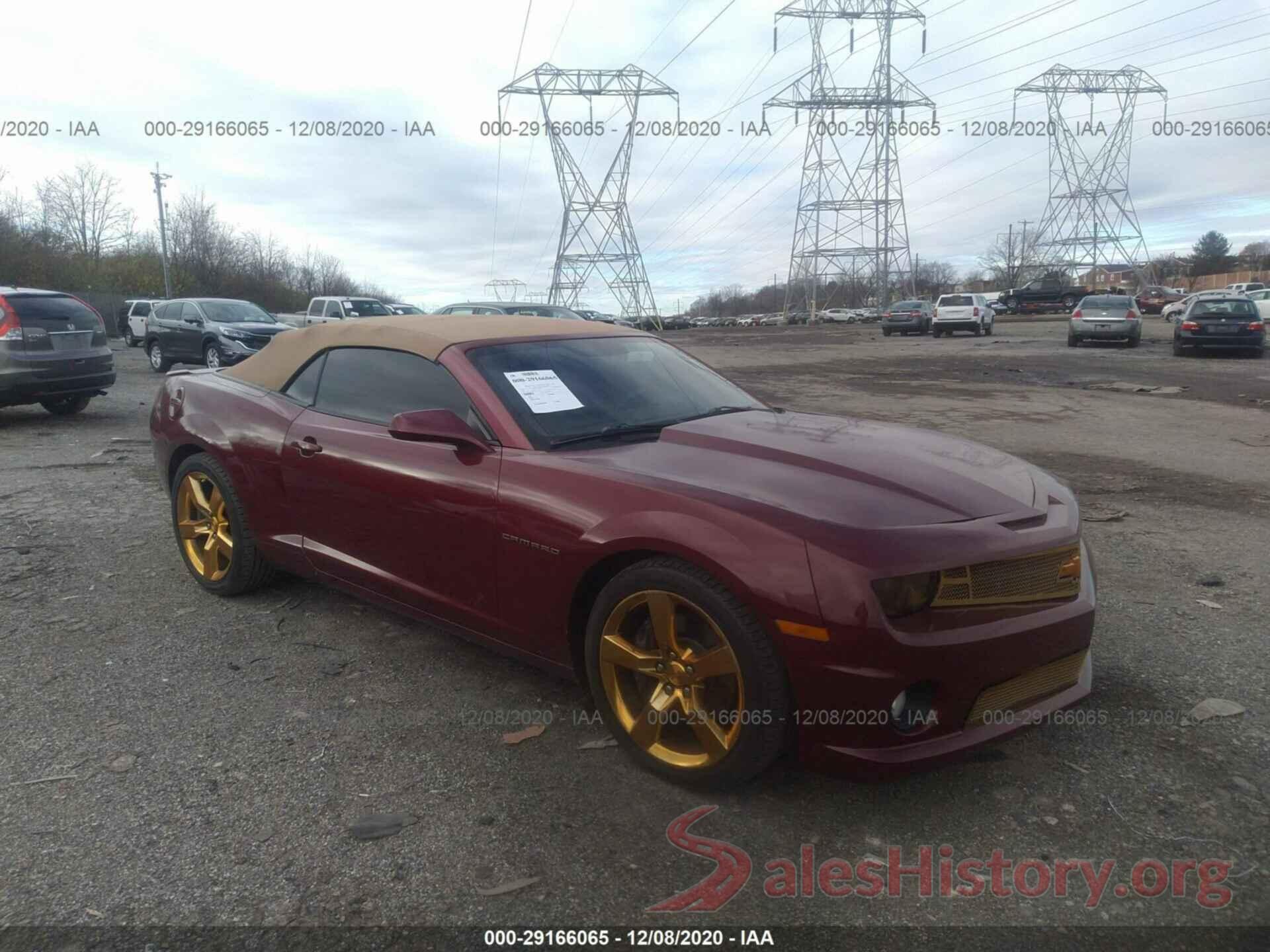 2G1FK3DJ5B9173149 2011 CHEVROLET CAMARO