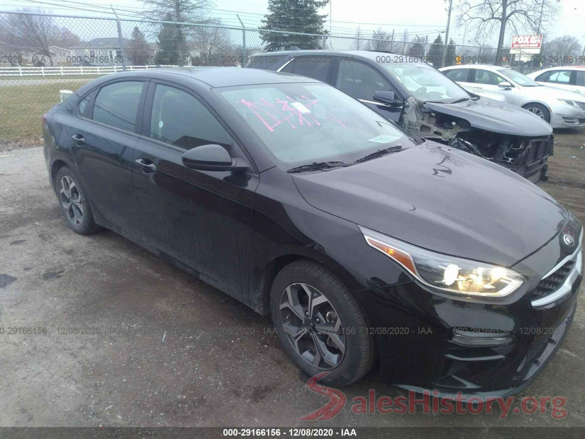 3KPF24AD0LE181853 2020 KIA FORTE