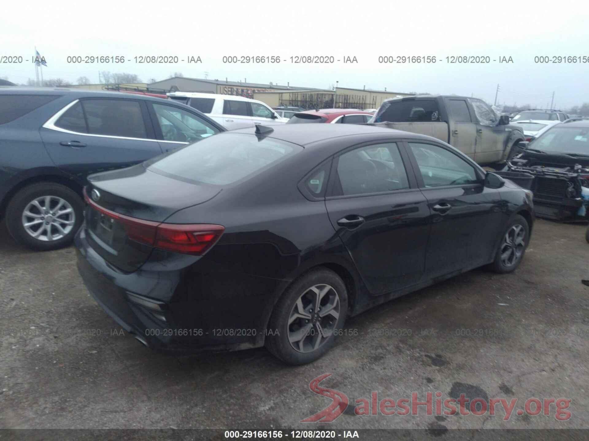 3KPF24AD0LE181853 2020 KIA FORTE