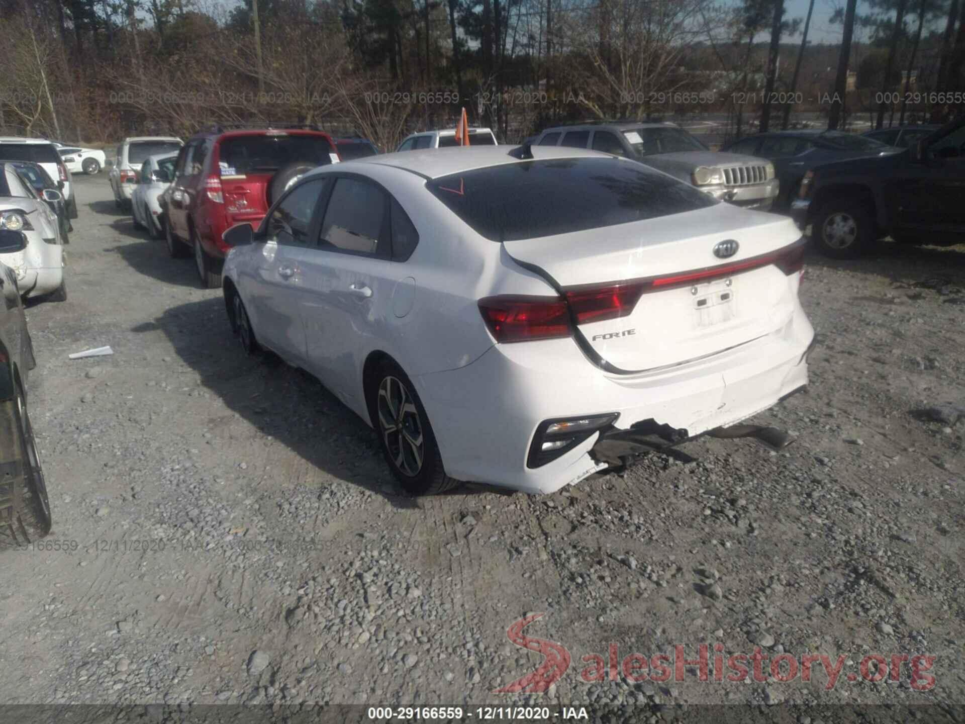 3KPF24AD6LE214631 2020 KIA FORTE