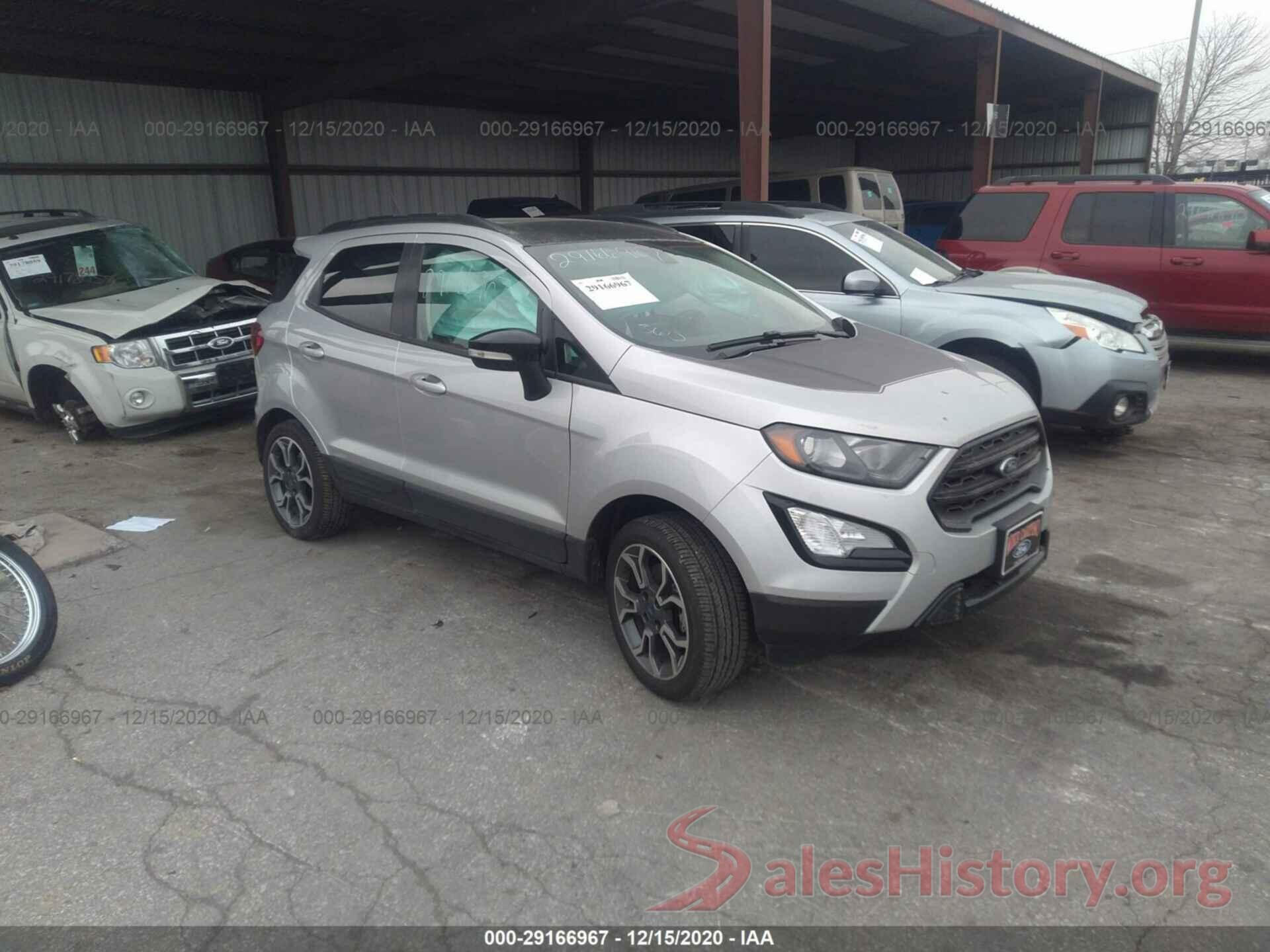 MAJ6S3JL4KC302221 2019 FORD ECOSPORT