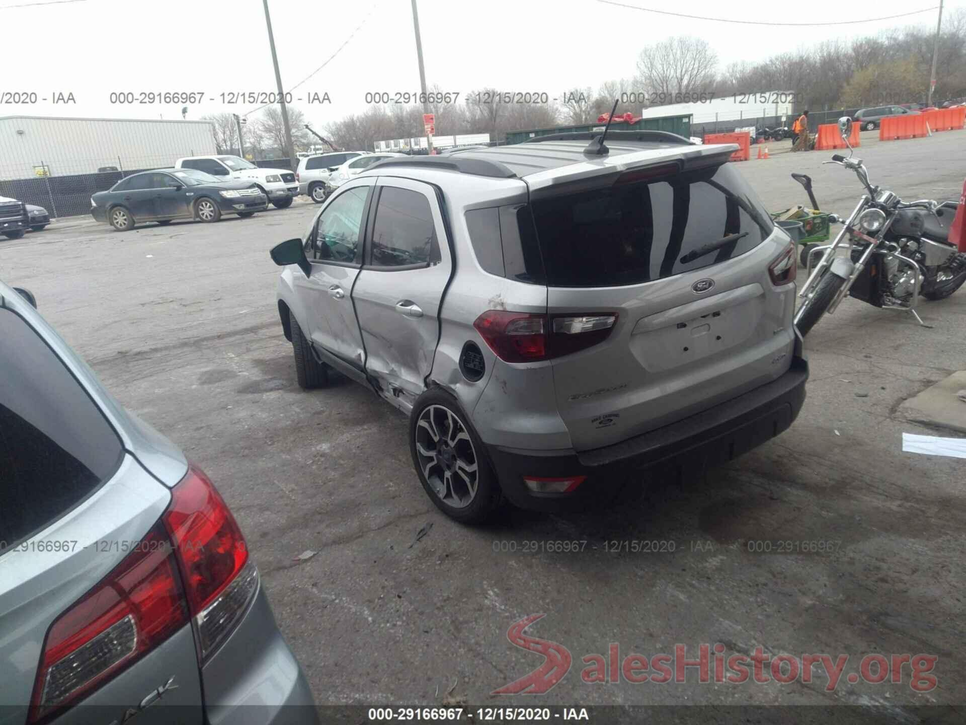 MAJ6S3JL4KC302221 2019 FORD ECOSPORT