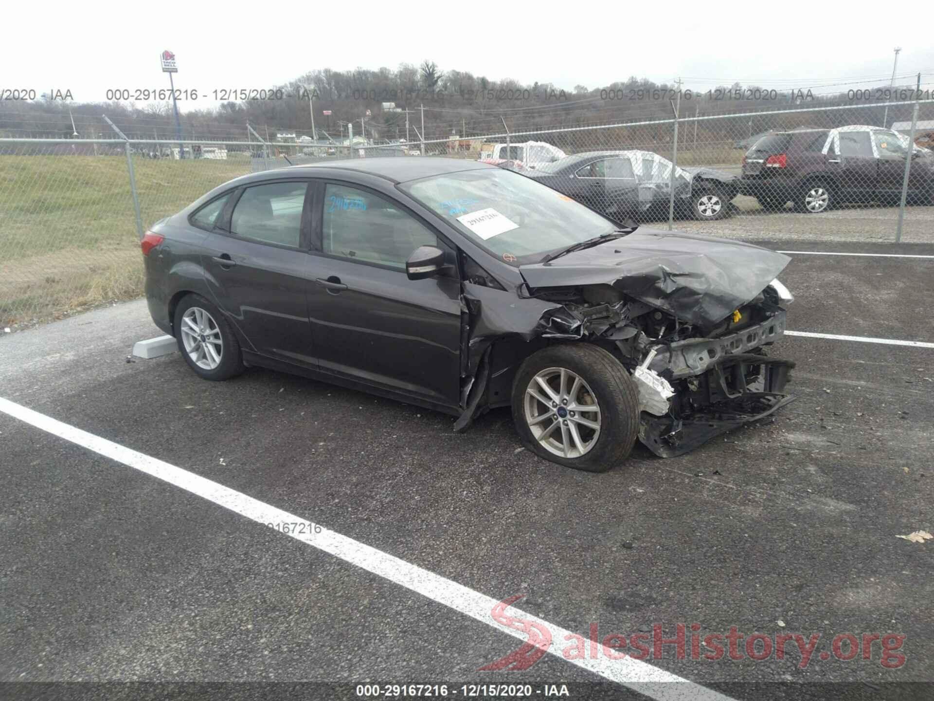 1FADP3F26HL309205 2017 FORD FOCUS