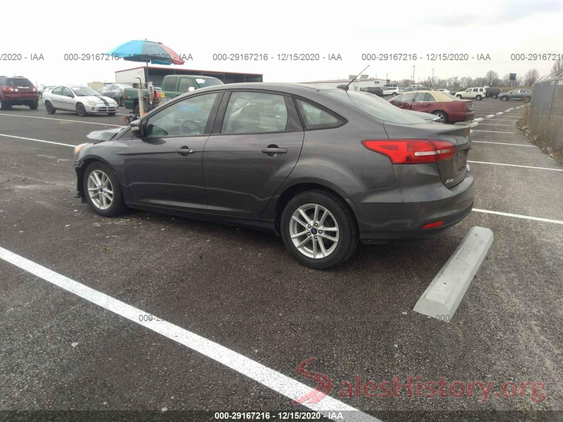 1FADP3F26HL309205 2017 FORD FOCUS