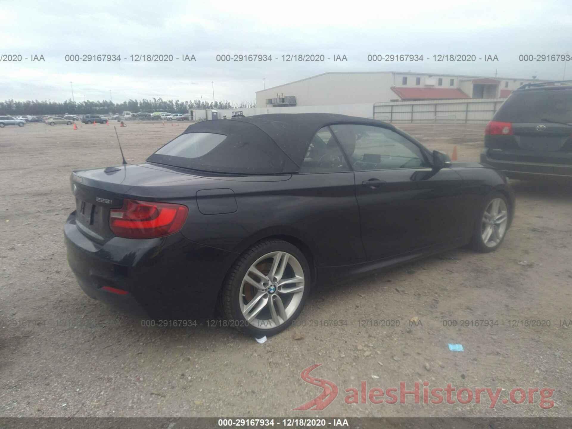 WBA1K9C52GV322515 2016 BMW 2 SERIES