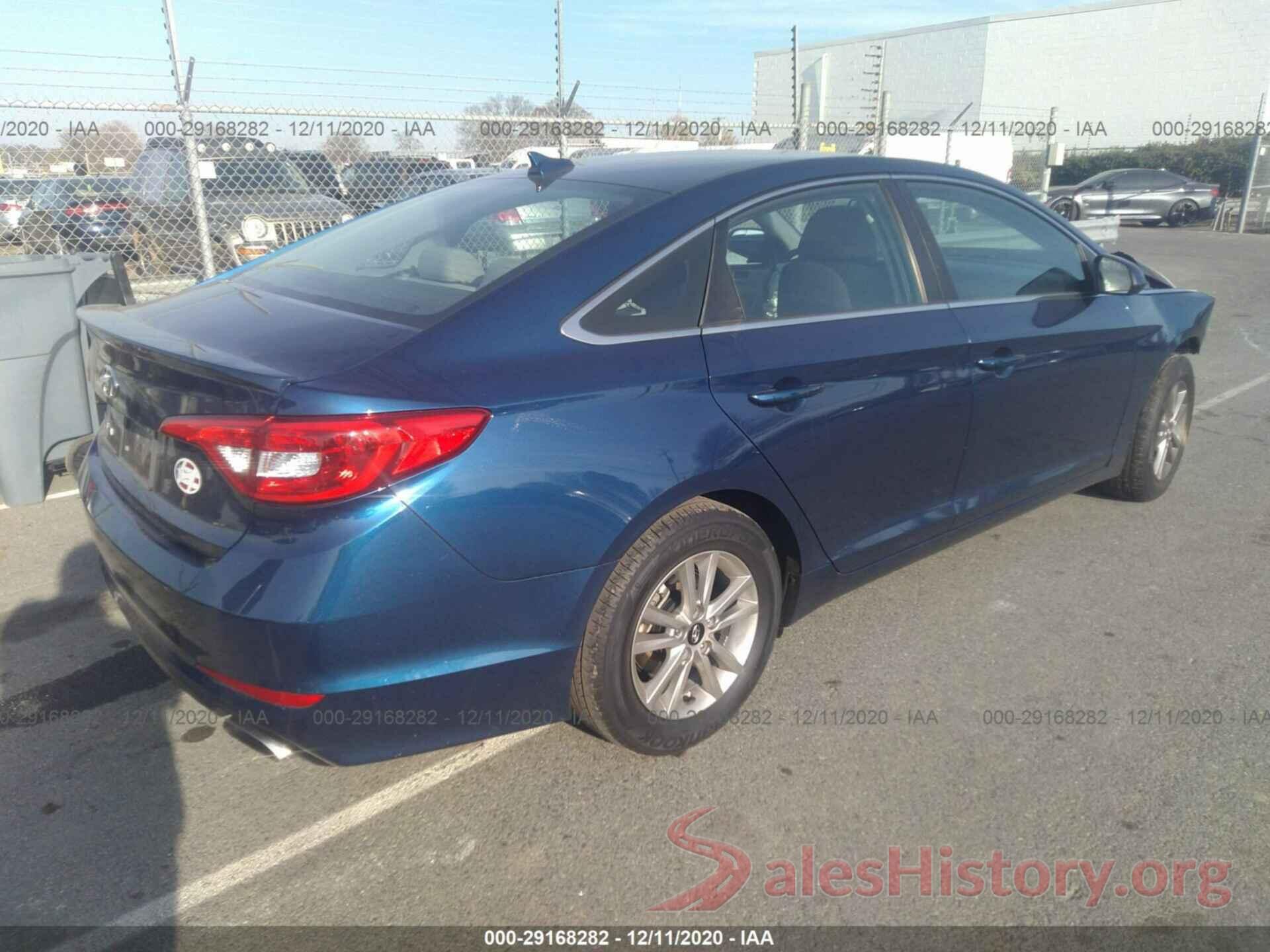 5NPE24AF0HH453253 2017 HYUNDAI SONATA