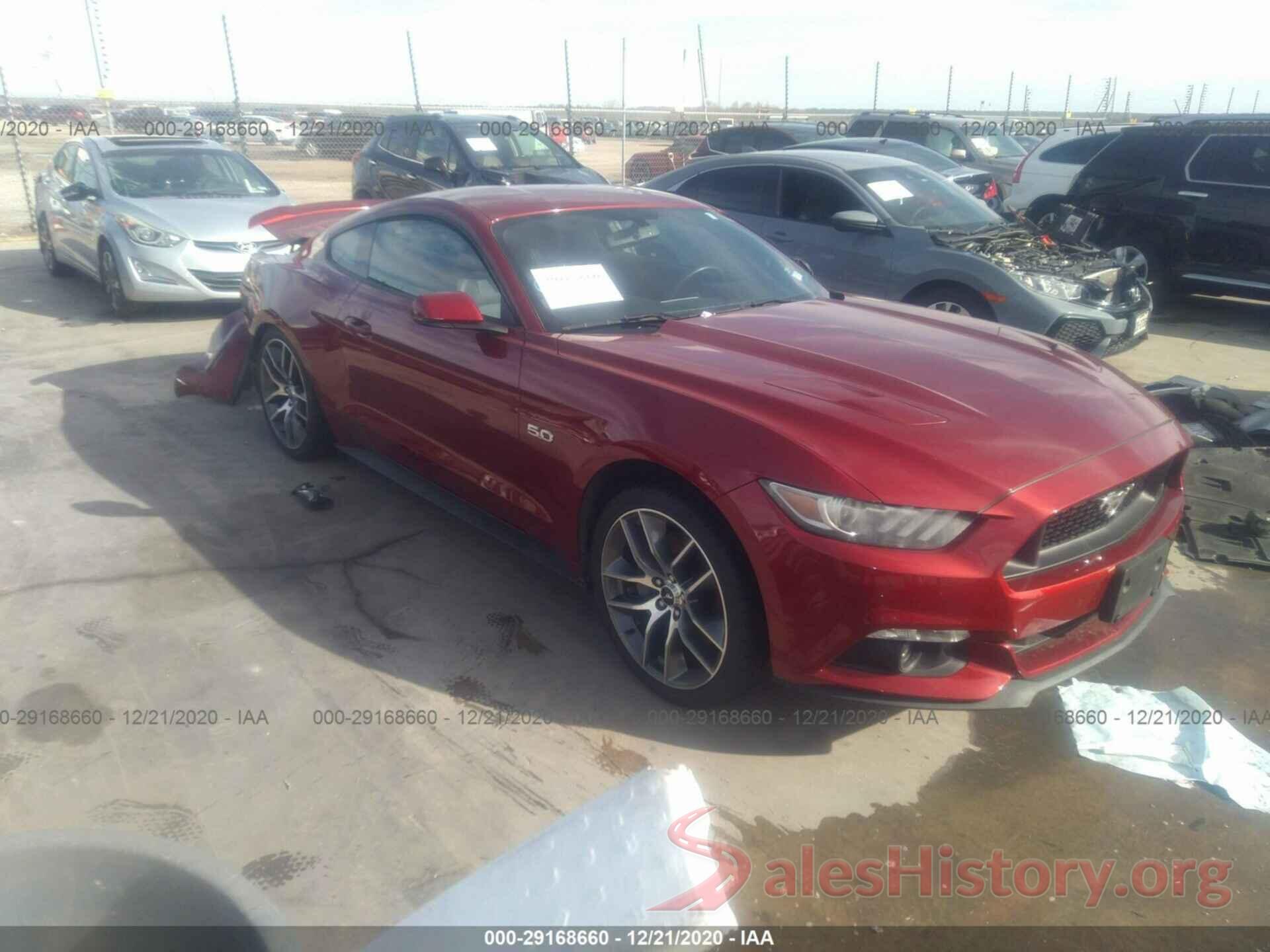 1FA6P8CF3G5301708 2016 FORD MUSTANG