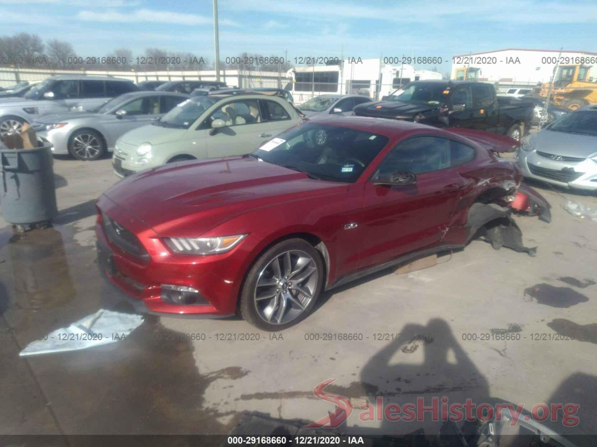 1FA6P8CF3G5301708 2016 FORD MUSTANG