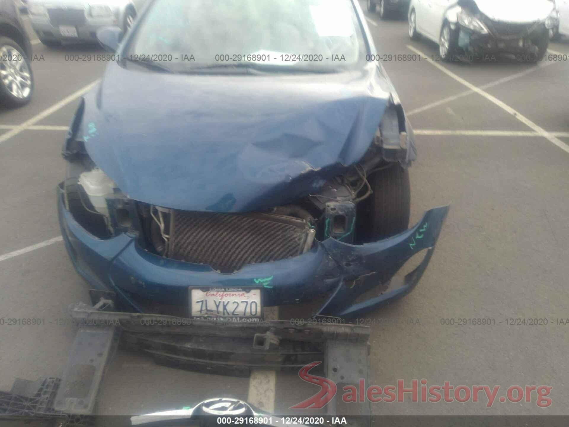 KMHDH4AE7GU476367 2016 HYUNDAI ELANTRA