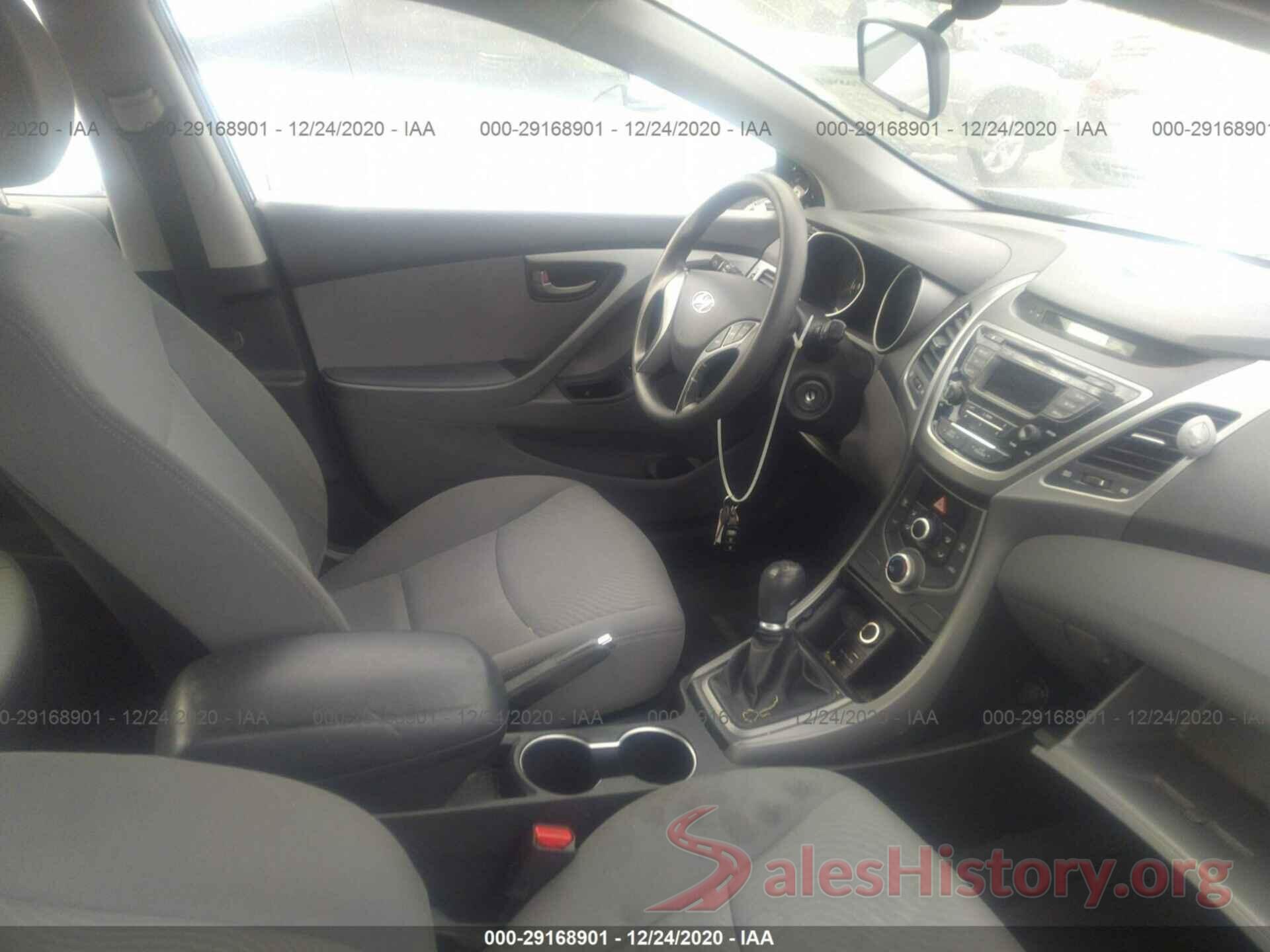 KMHDH4AE7GU476367 2016 HYUNDAI ELANTRA