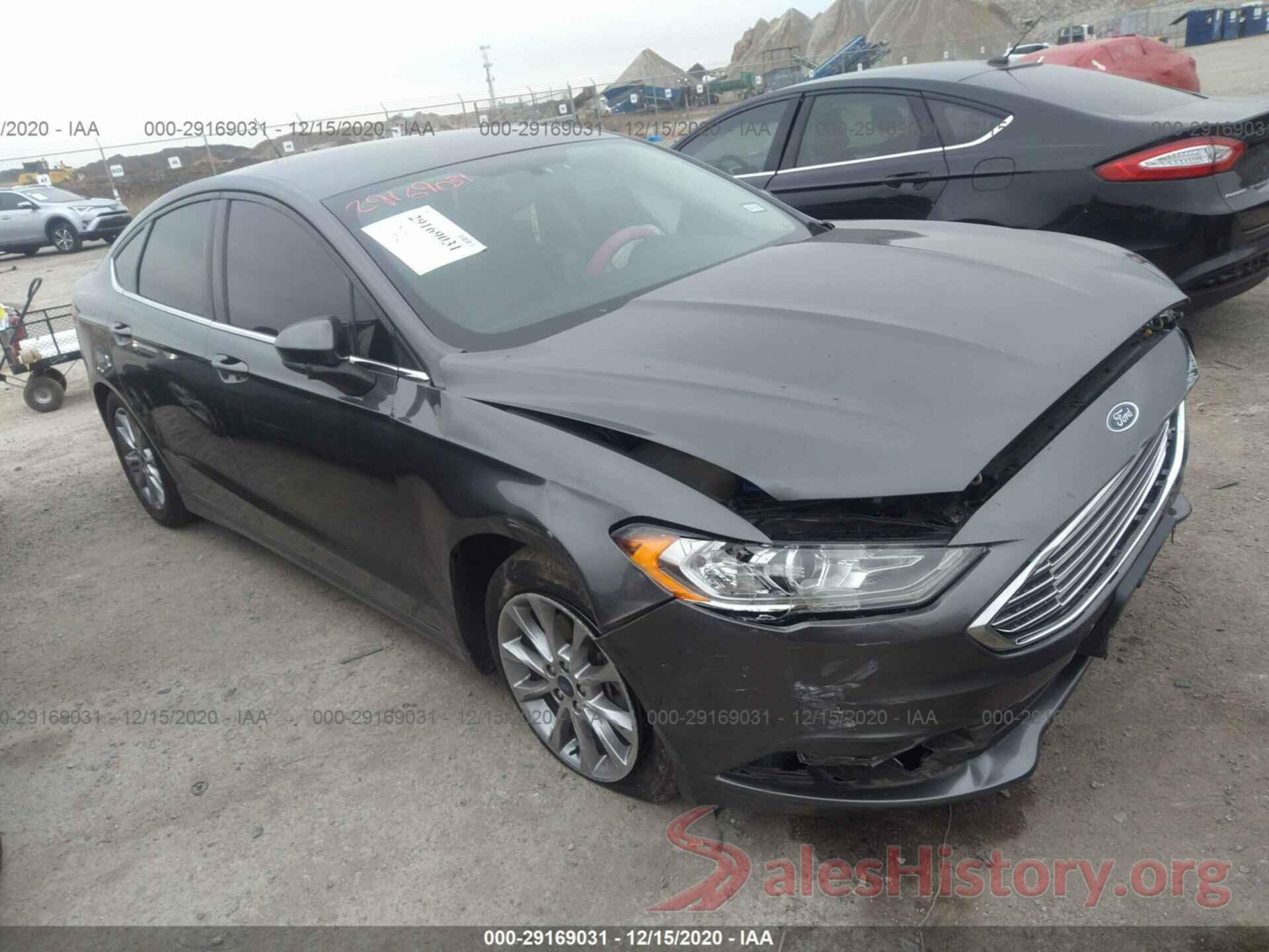 3FA6P0HDXHR208031 2017 FORD FUSION