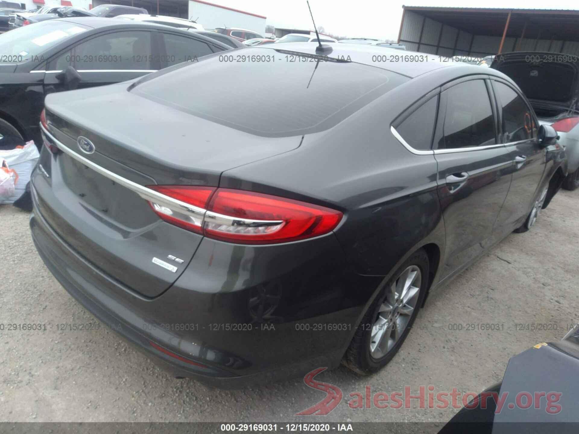 3FA6P0HDXHR208031 2017 FORD FUSION