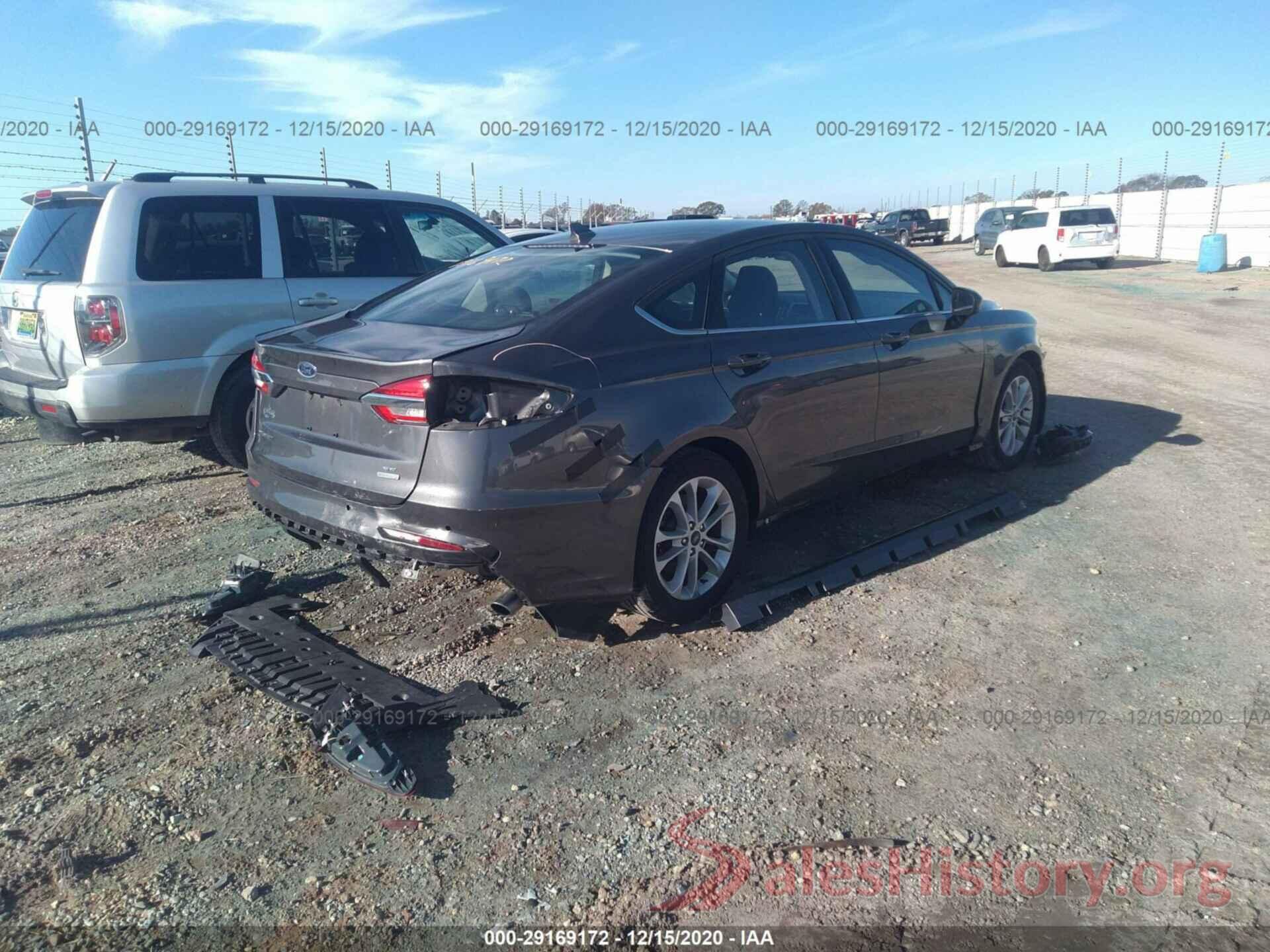 3FA6P0HD9KR159914 2019 FORD FUSION