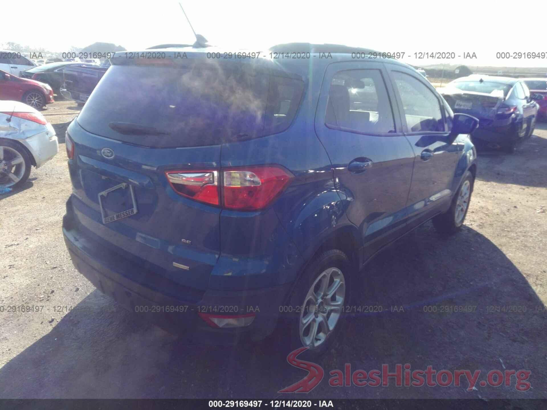 MAJ3S2GE7KC307189 2019 FORD ECOSPORT