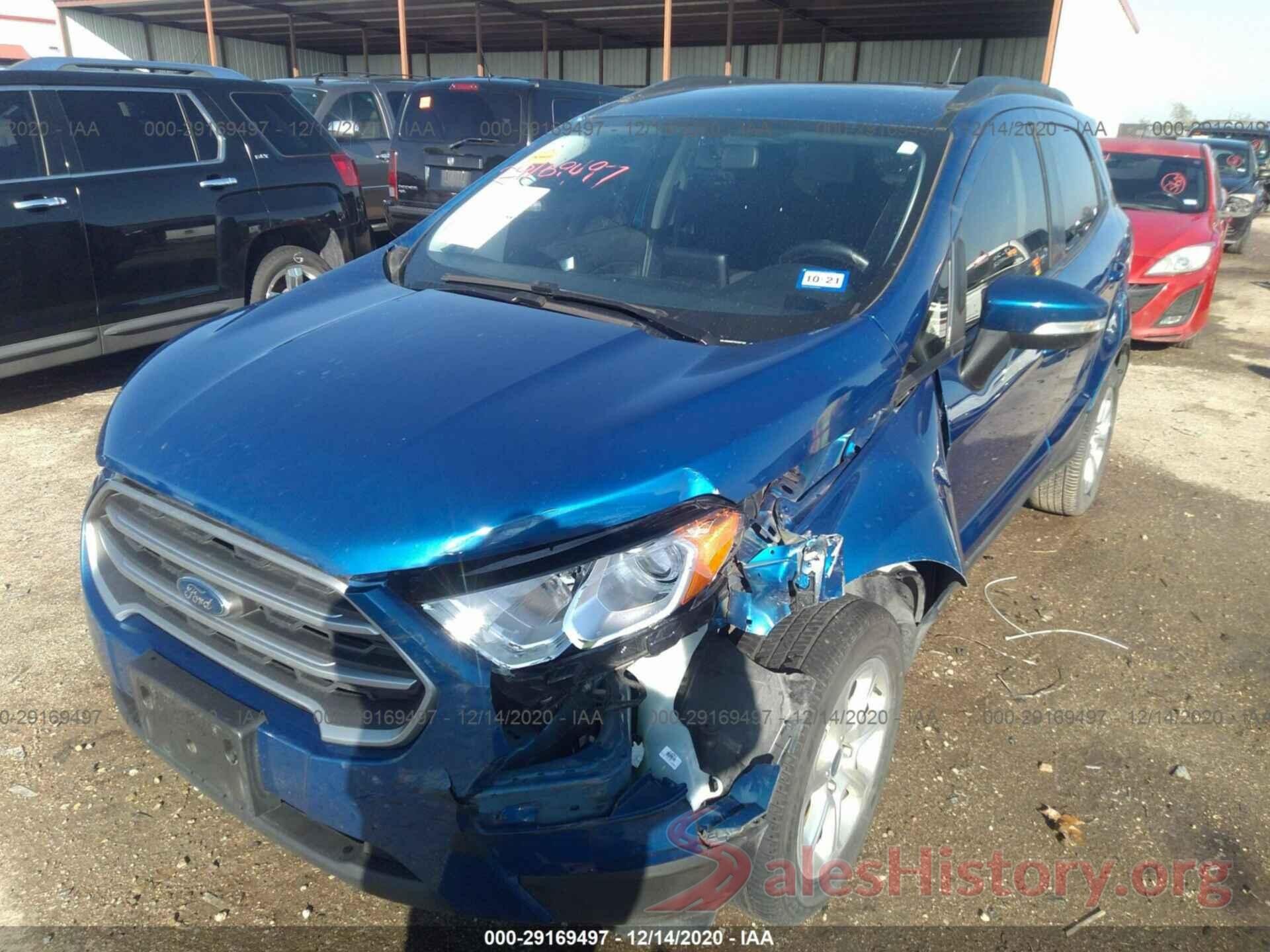 MAJ3S2GE7KC307189 2019 FORD ECOSPORT