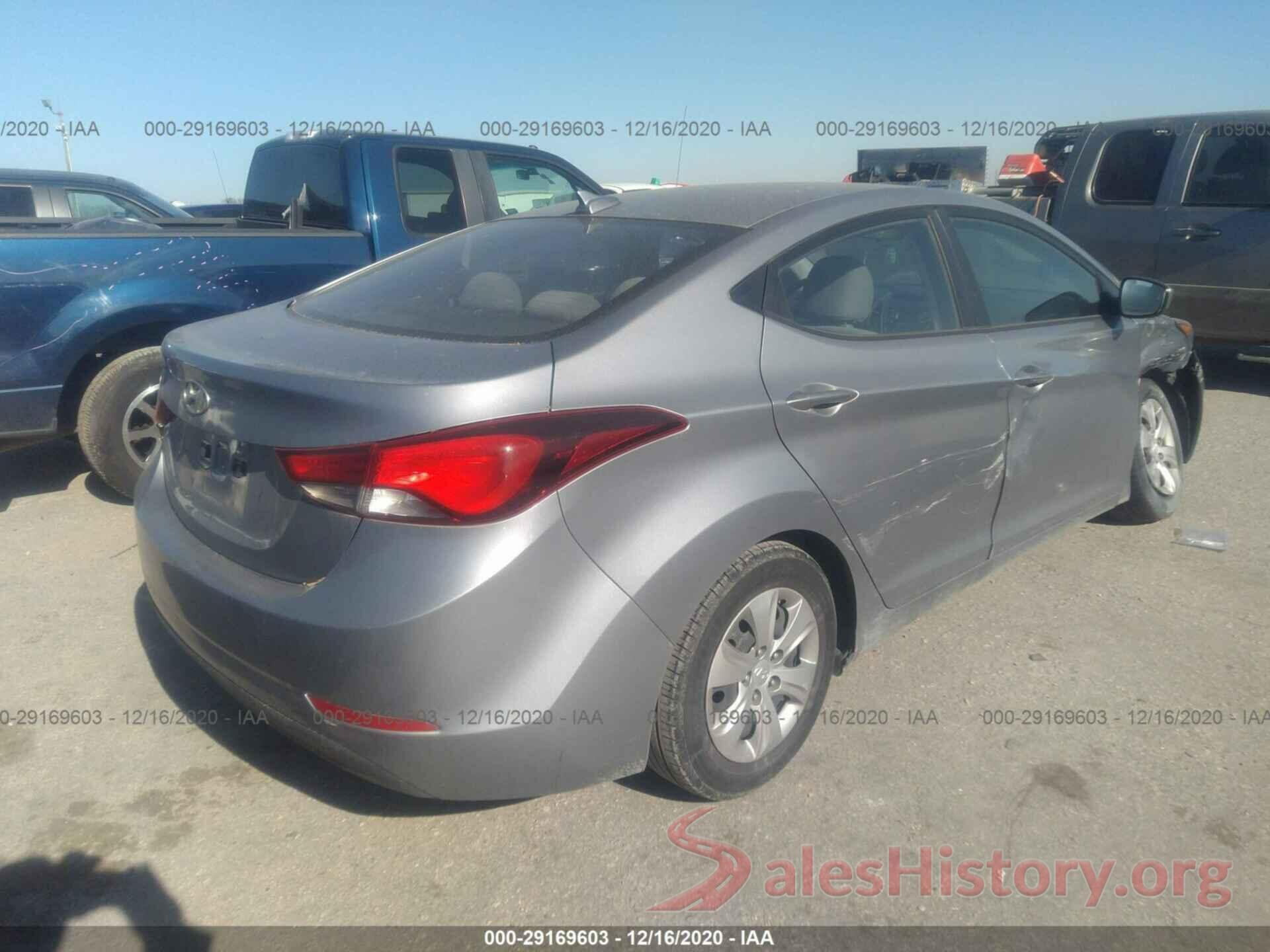 5NPDH4AE1GH735417 2016 HYUNDAI ELANTRA