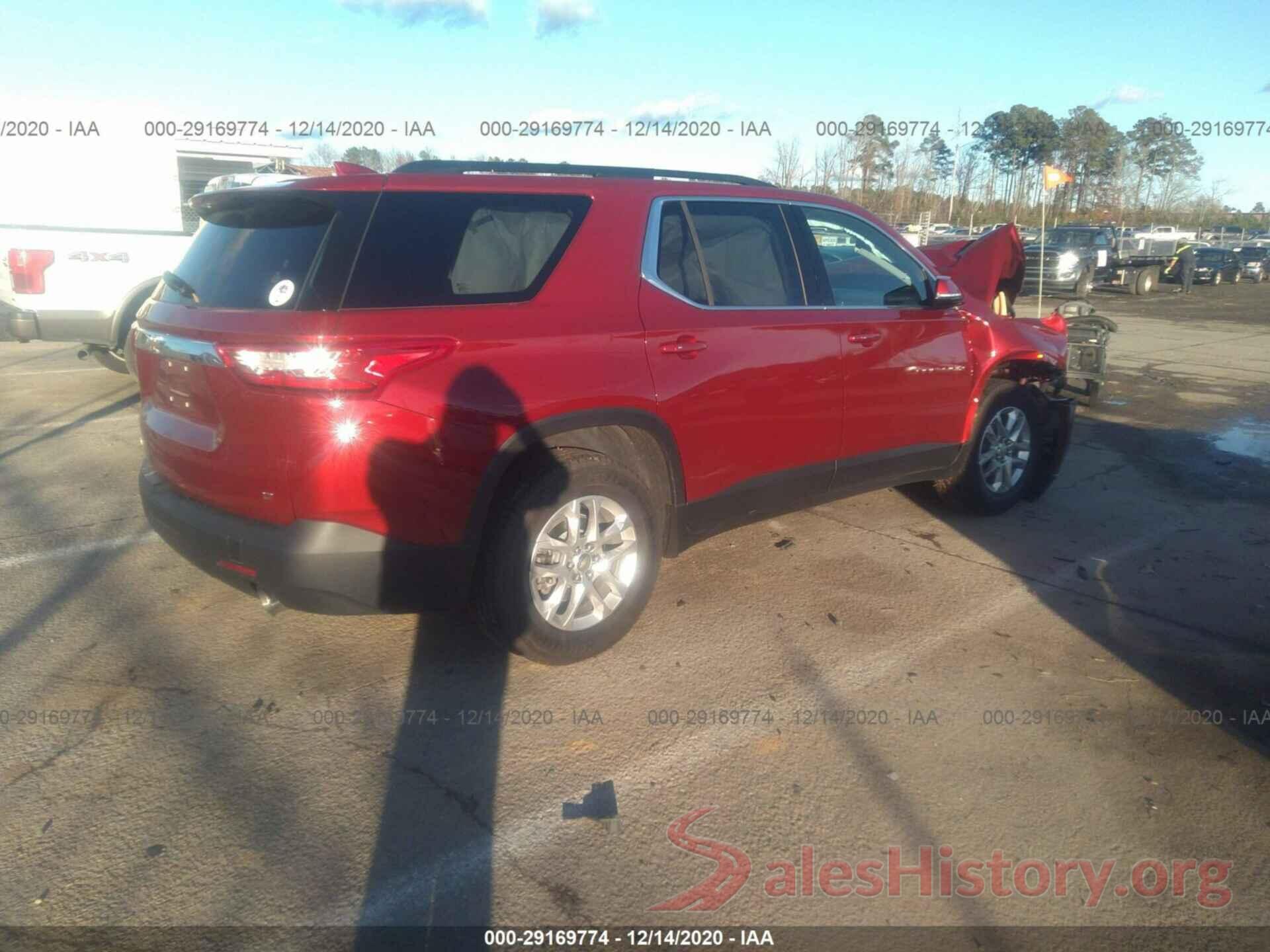 1GNERGKW6KJ317792 2019 CHEVROLET TRAVERSE