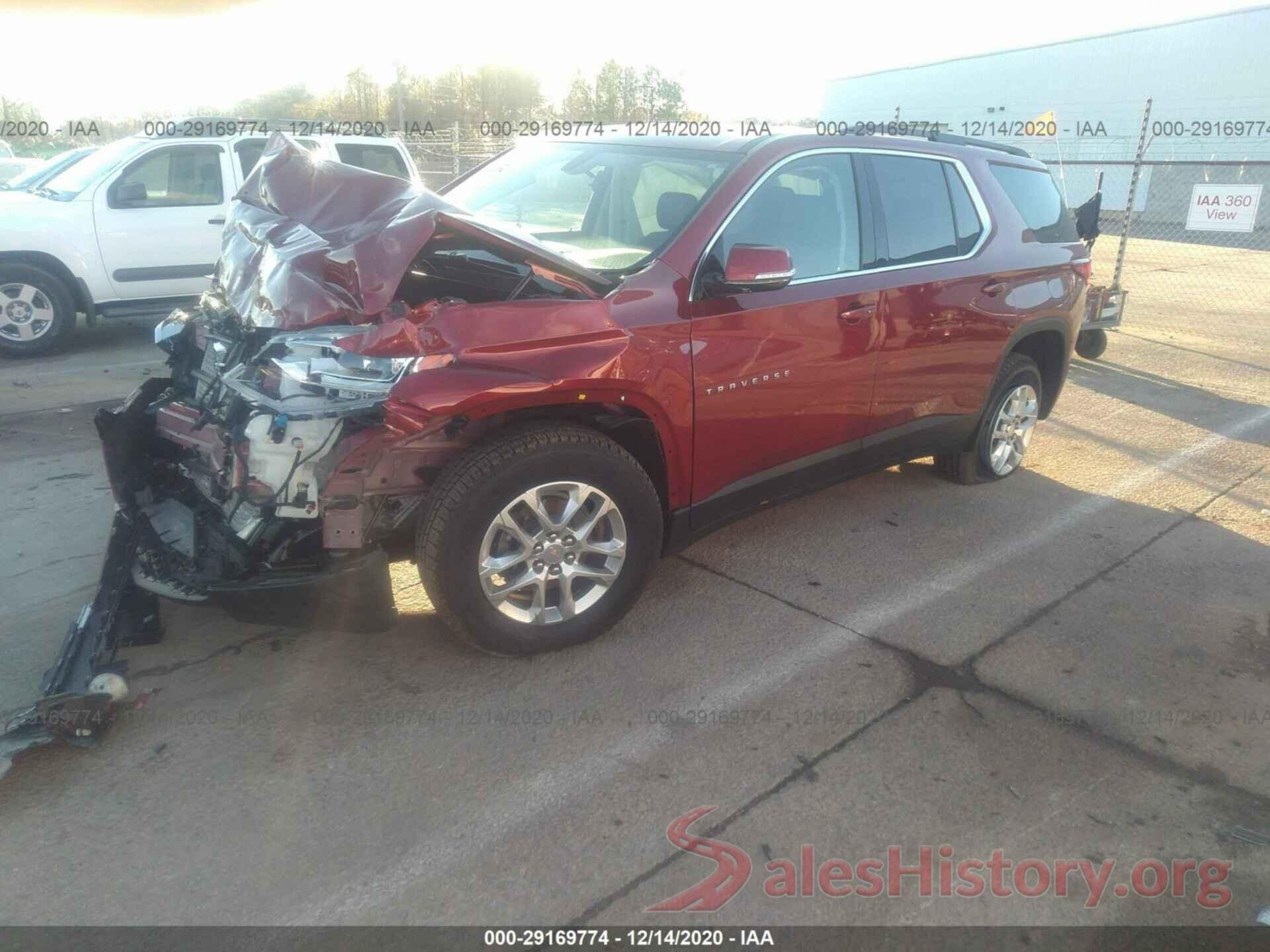 1GNERGKW6KJ317792 2019 CHEVROLET TRAVERSE