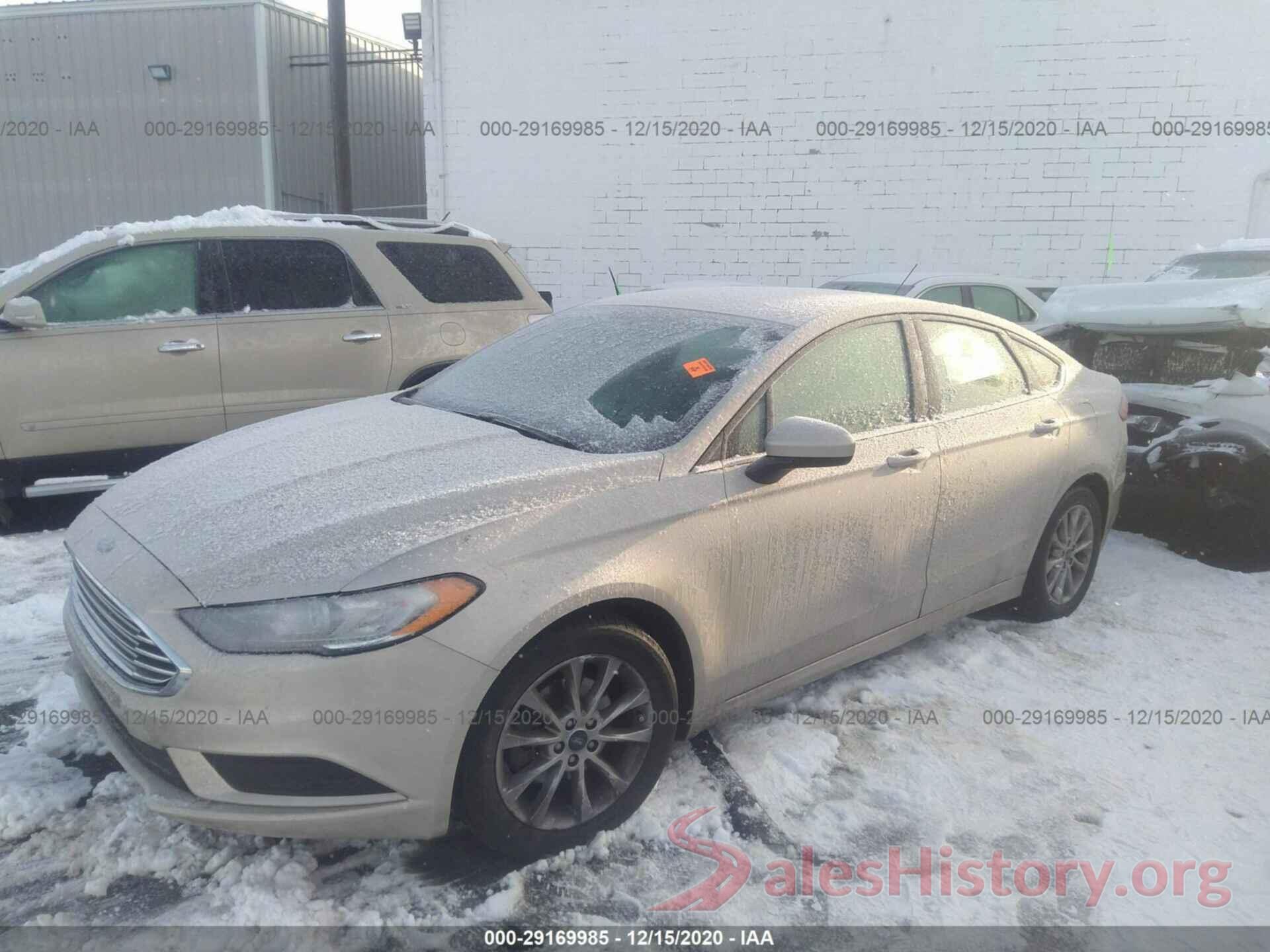 3FA6P0H7XHR392722 2017 FORD FUSION