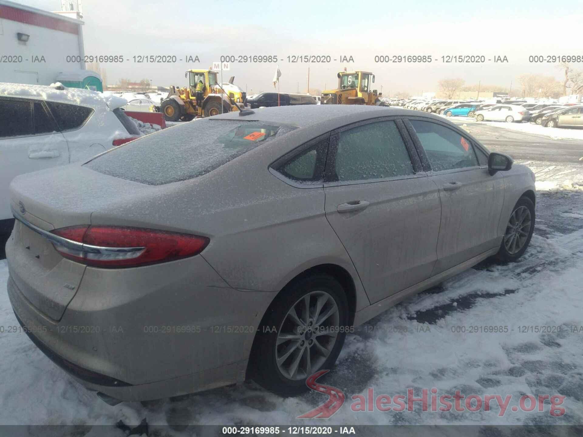 3FA6P0H7XHR392722 2017 FORD FUSION