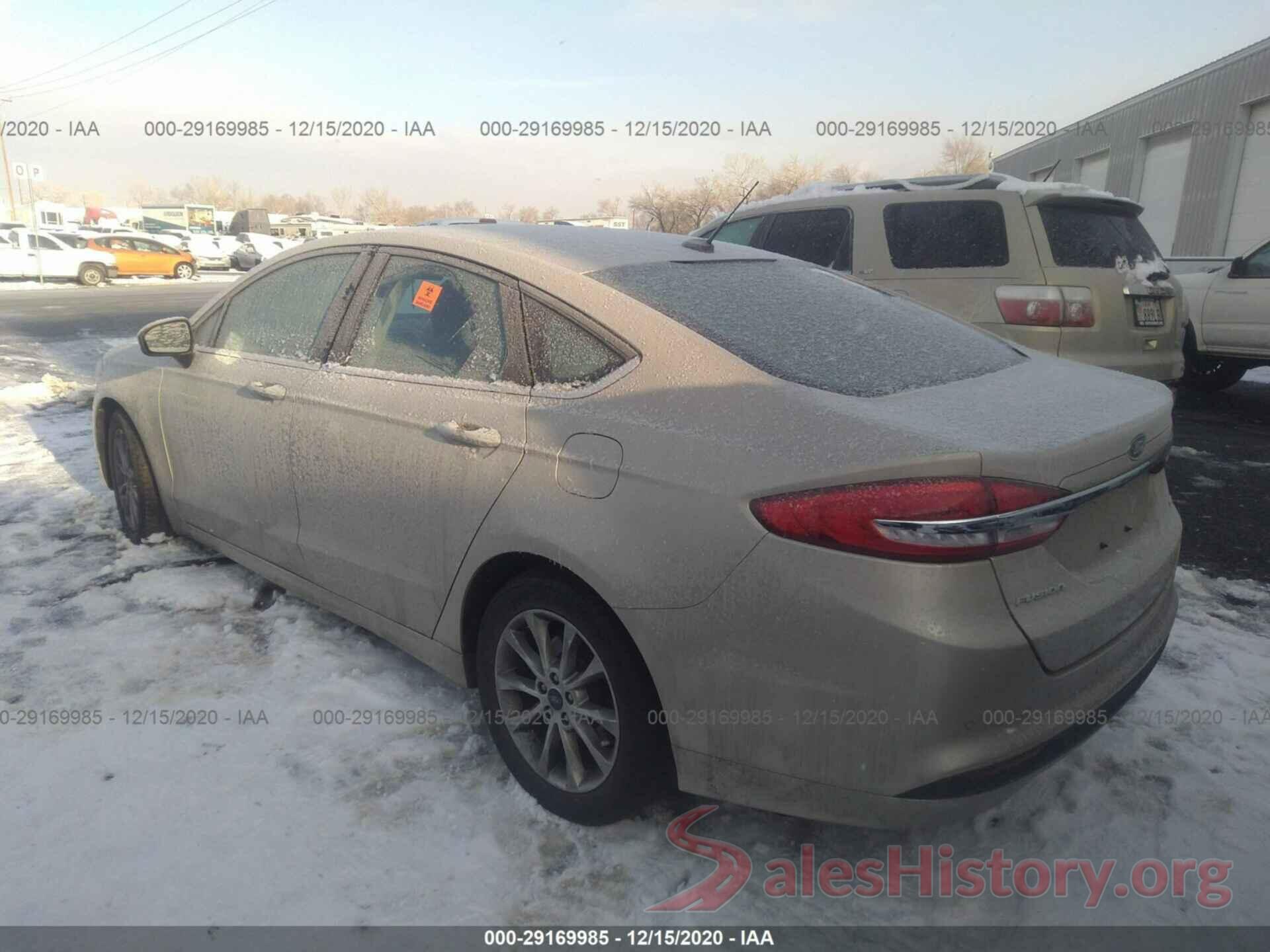 3FA6P0H7XHR392722 2017 FORD FUSION