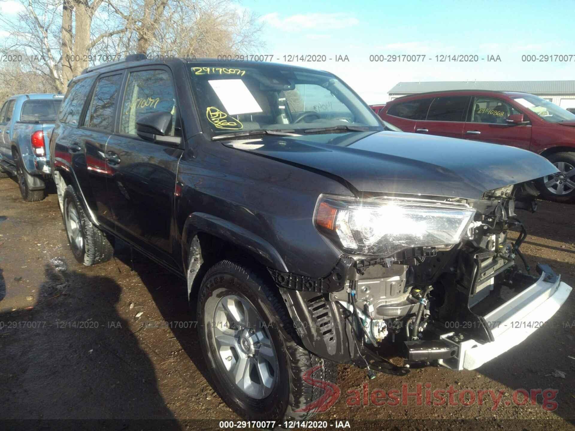 JTEBU5JRXL5813291 2020 TOYOTA 4RUNNER