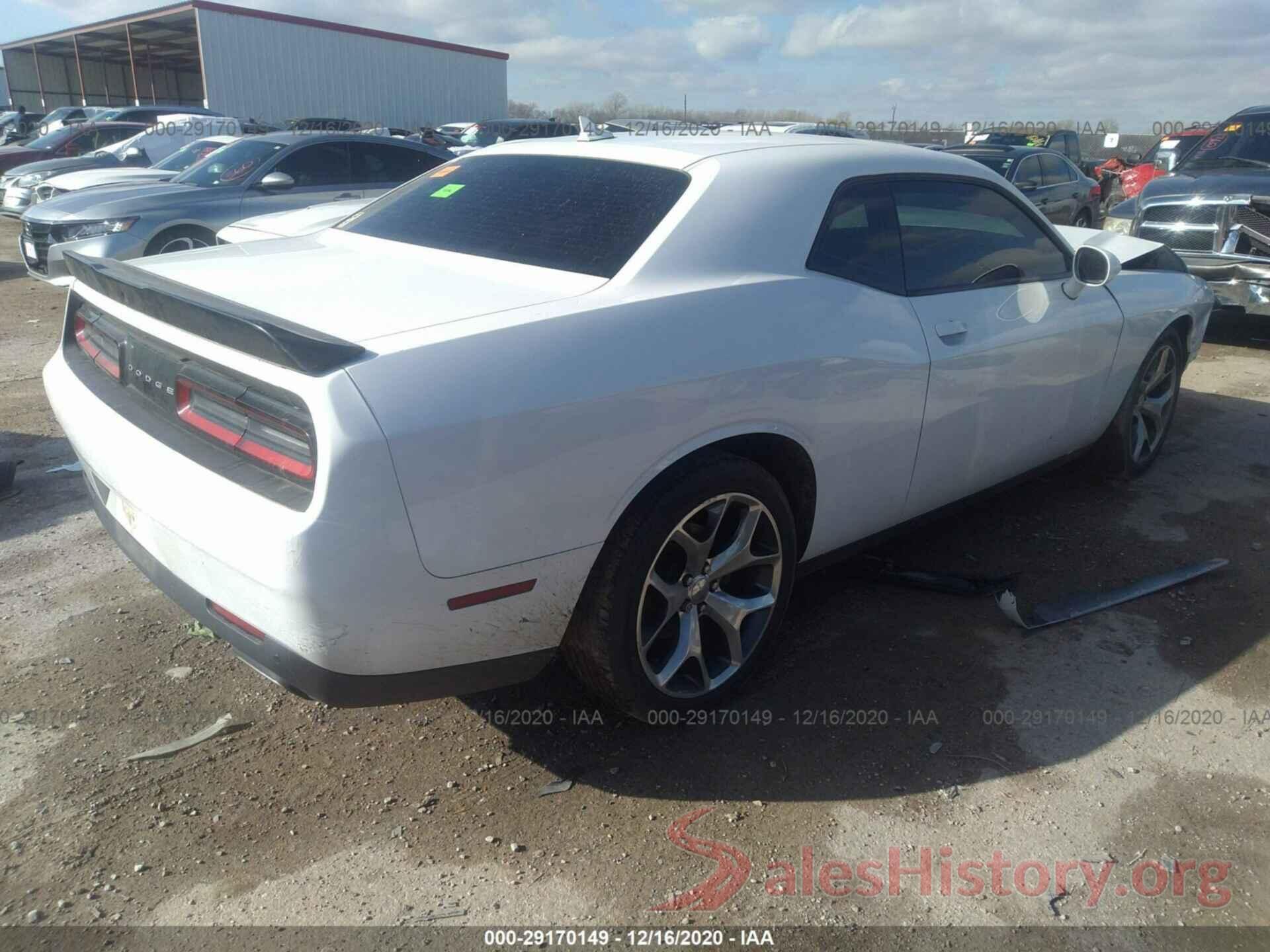 2C3CDZAG9GH275796 2016 DODGE CHALLENGER