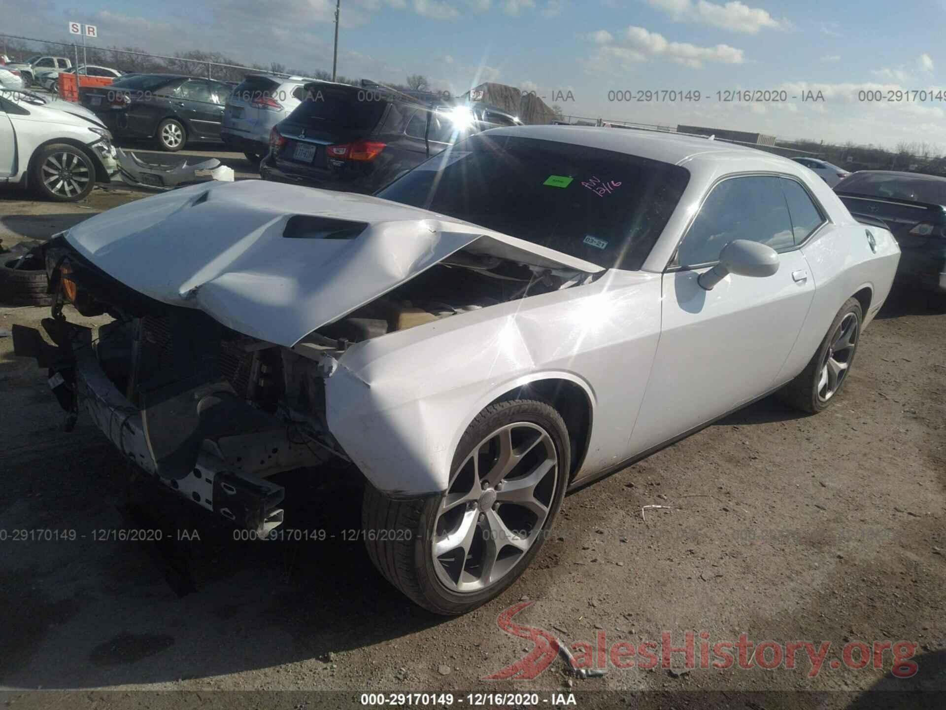 2C3CDZAG9GH275796 2016 DODGE CHALLENGER