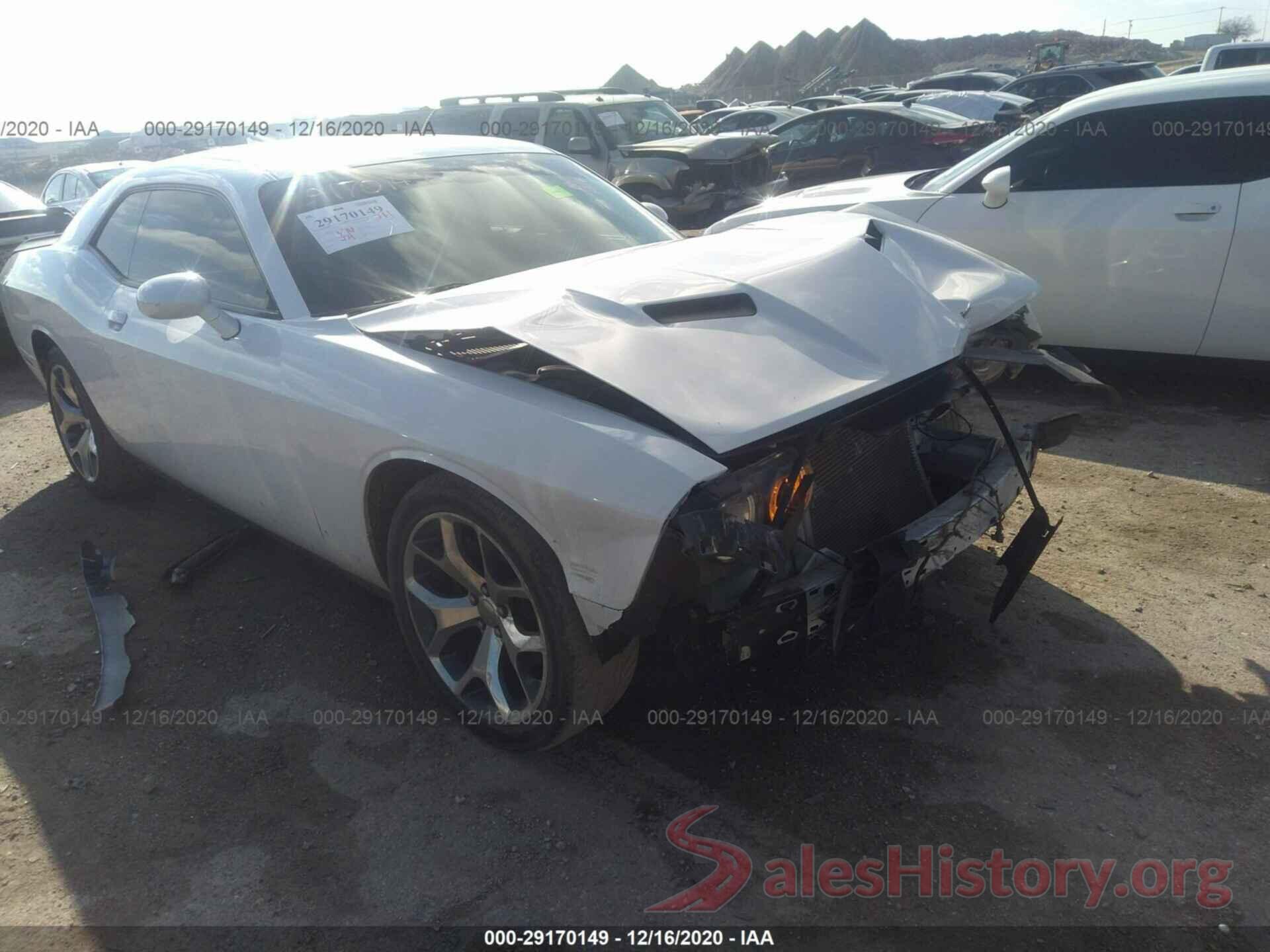 2C3CDZAG9GH275796 2016 DODGE CHALLENGER