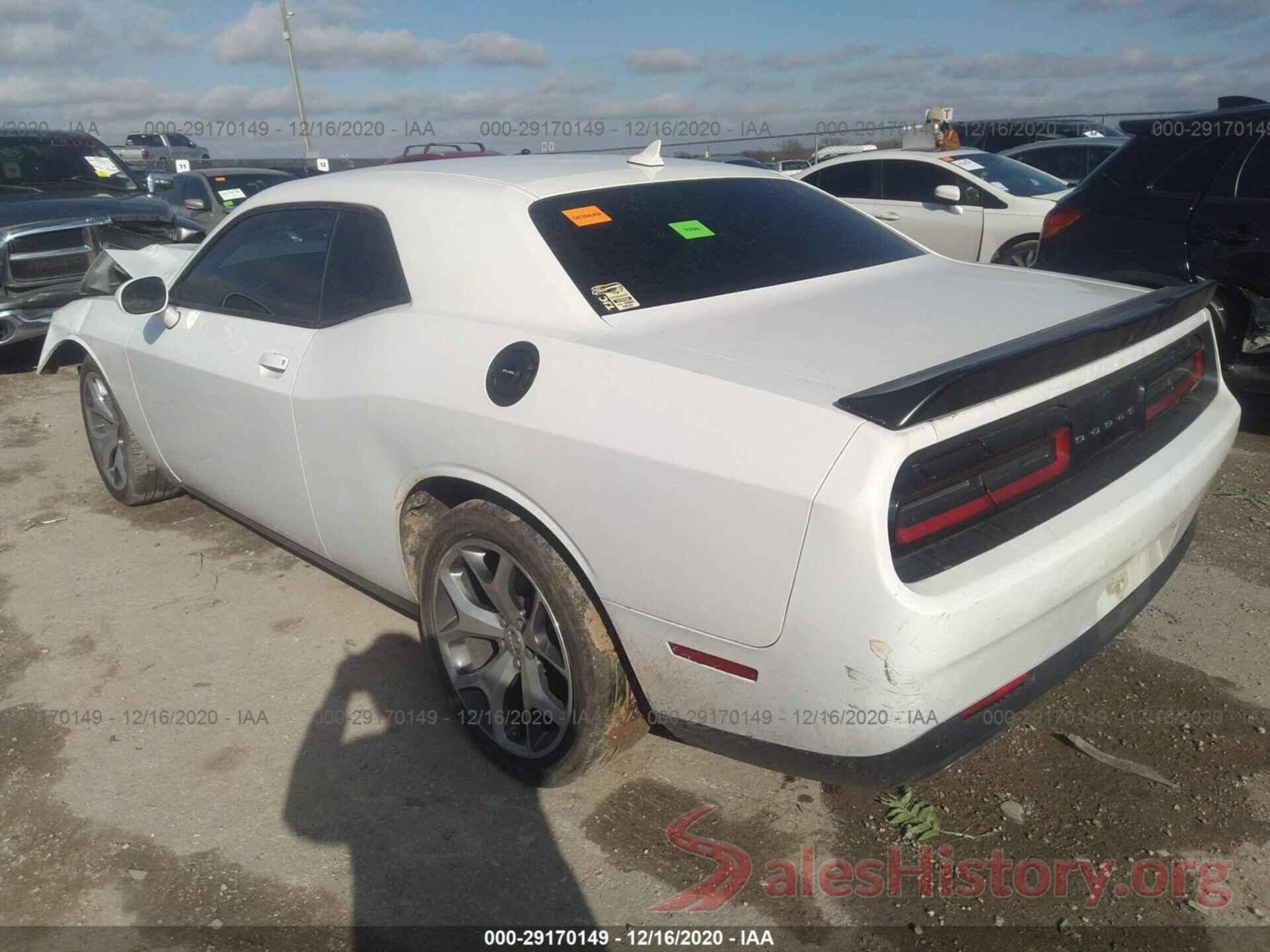 2C3CDZAG9GH275796 2016 DODGE CHALLENGER