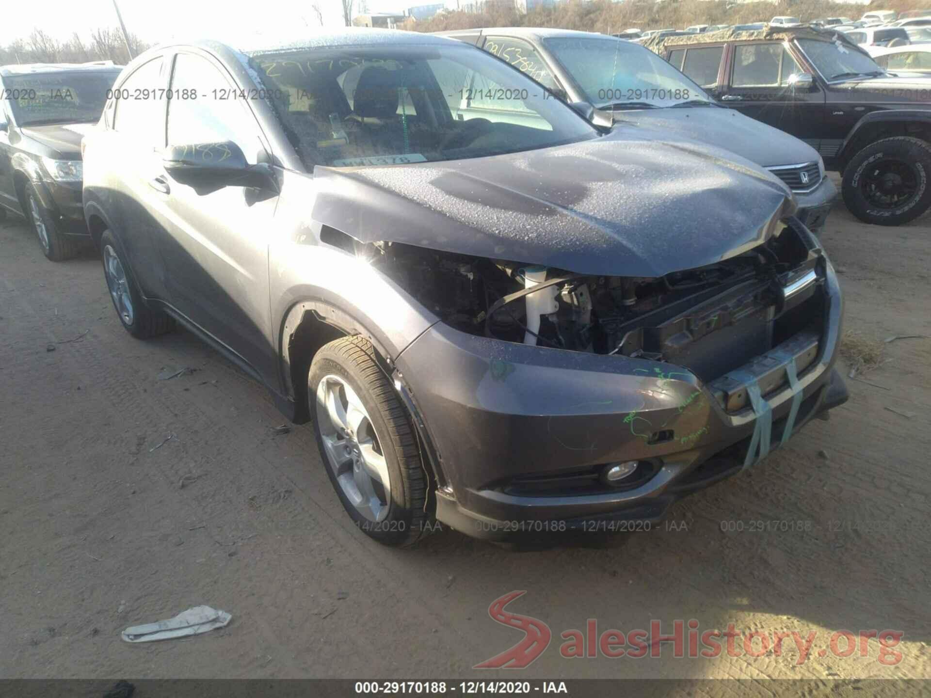 3CZRU6H53GM744367 2016 HONDA HR-V