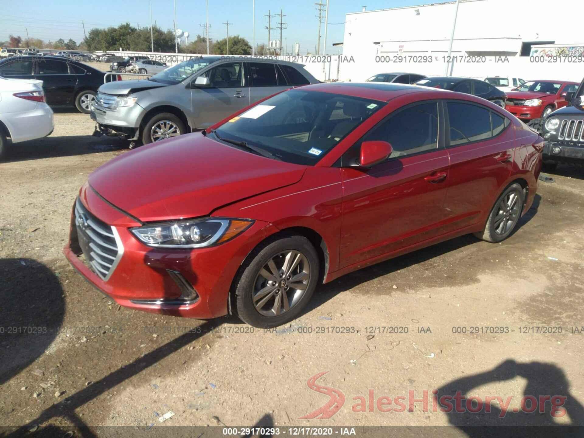 5NPD84LF2HH160297 2017 HYUNDAI ELANTRA