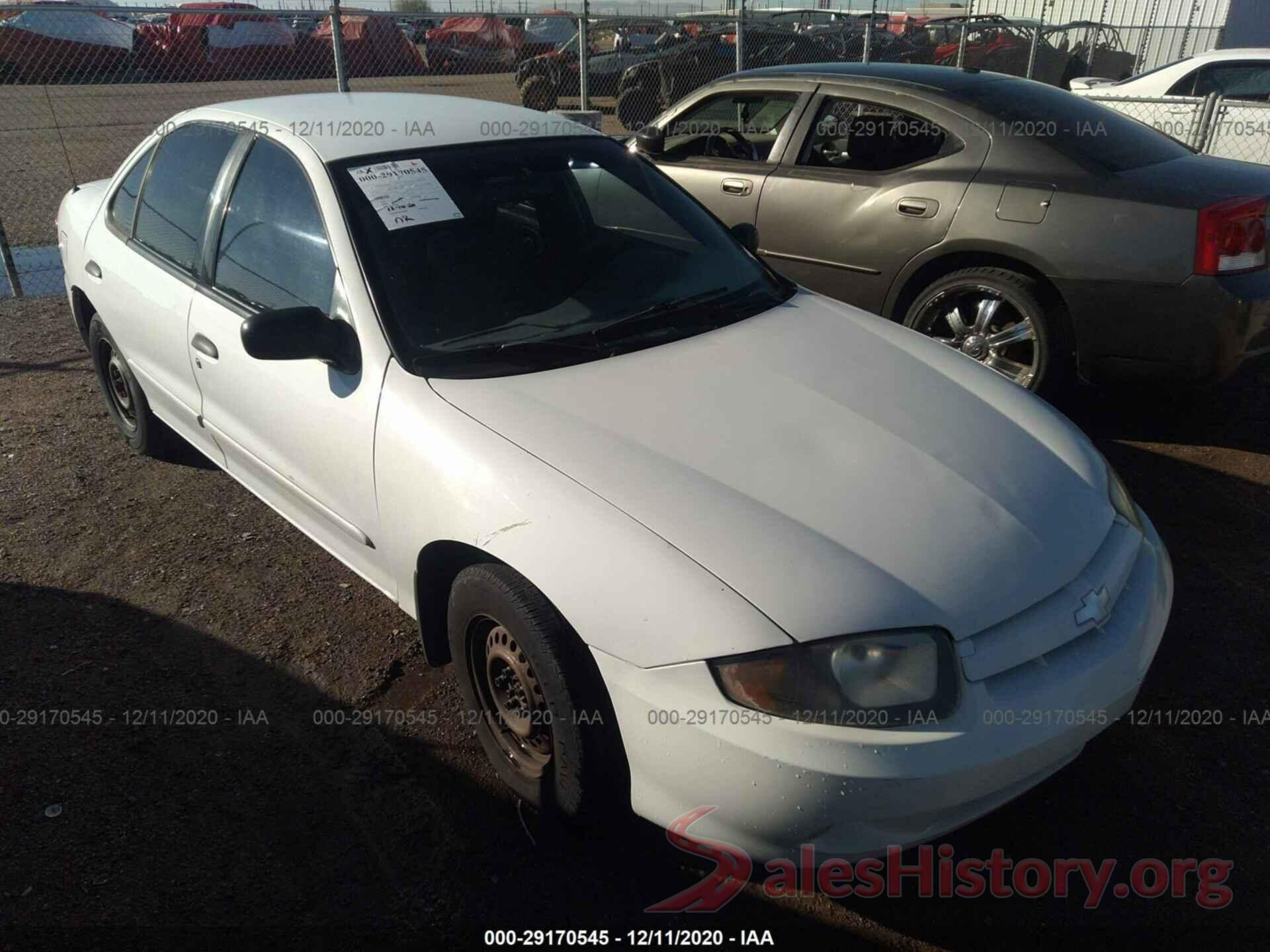 1G1JC52F037292294 2003 CHEVROLET CAVALIER