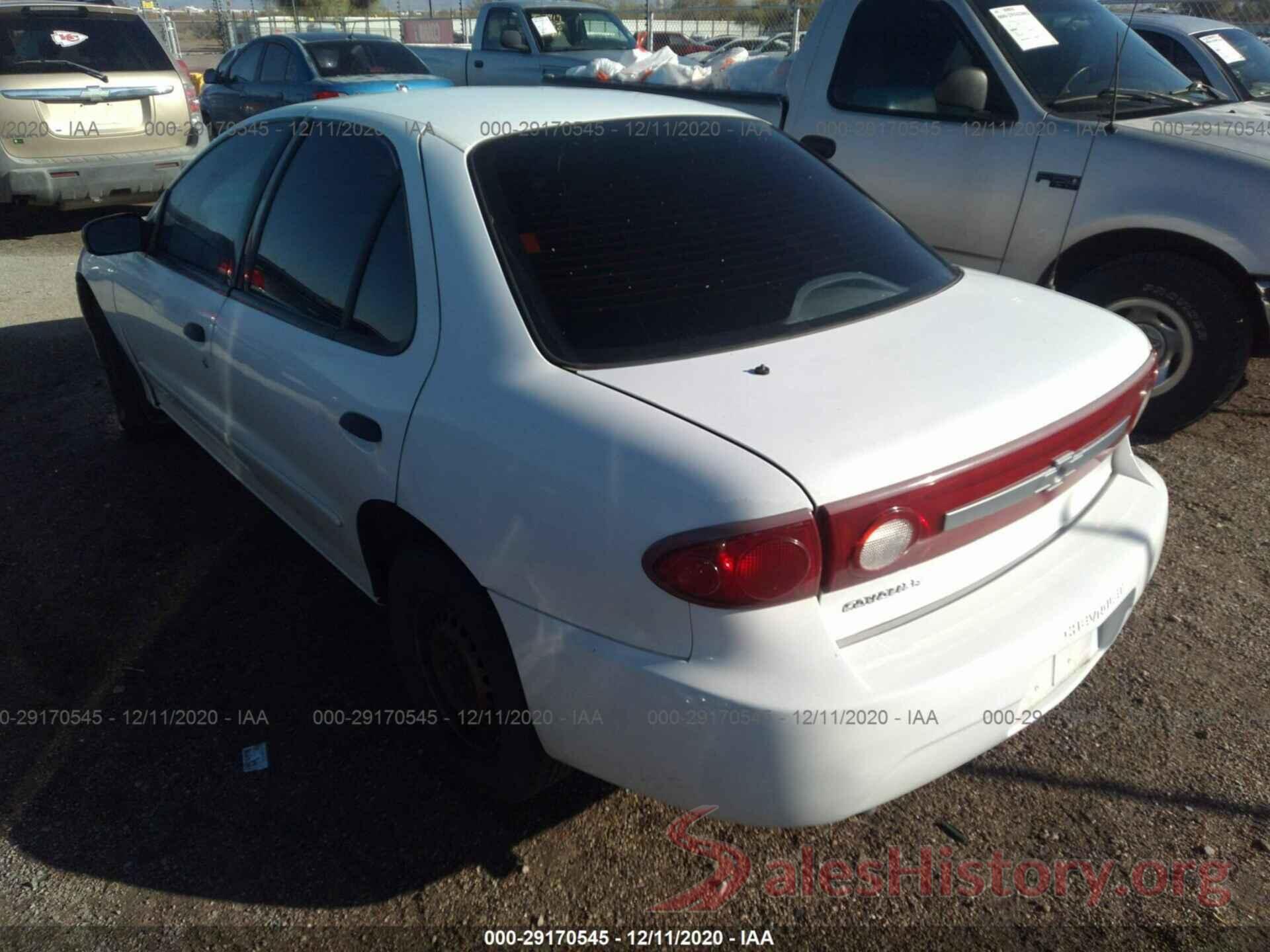 1G1JC52F037292294 2003 CHEVROLET CAVALIER