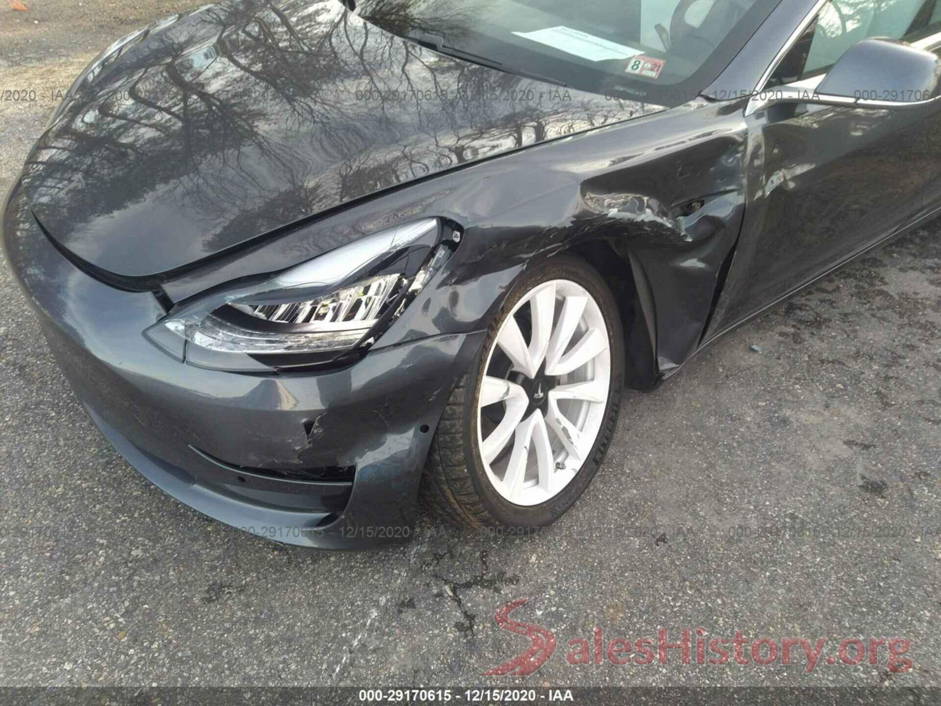 5YJ3E1EA0JF009399 2018 TESLA MODEL 3