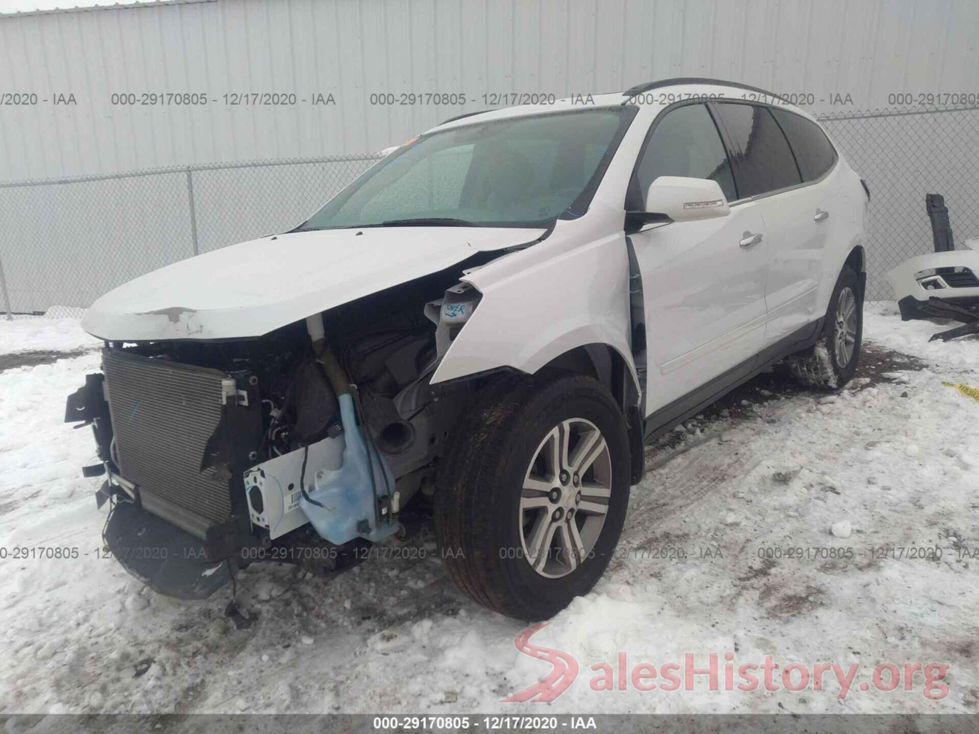 1GNKVHKD8GJ301376 2016 CHEVROLET TRAVERSE