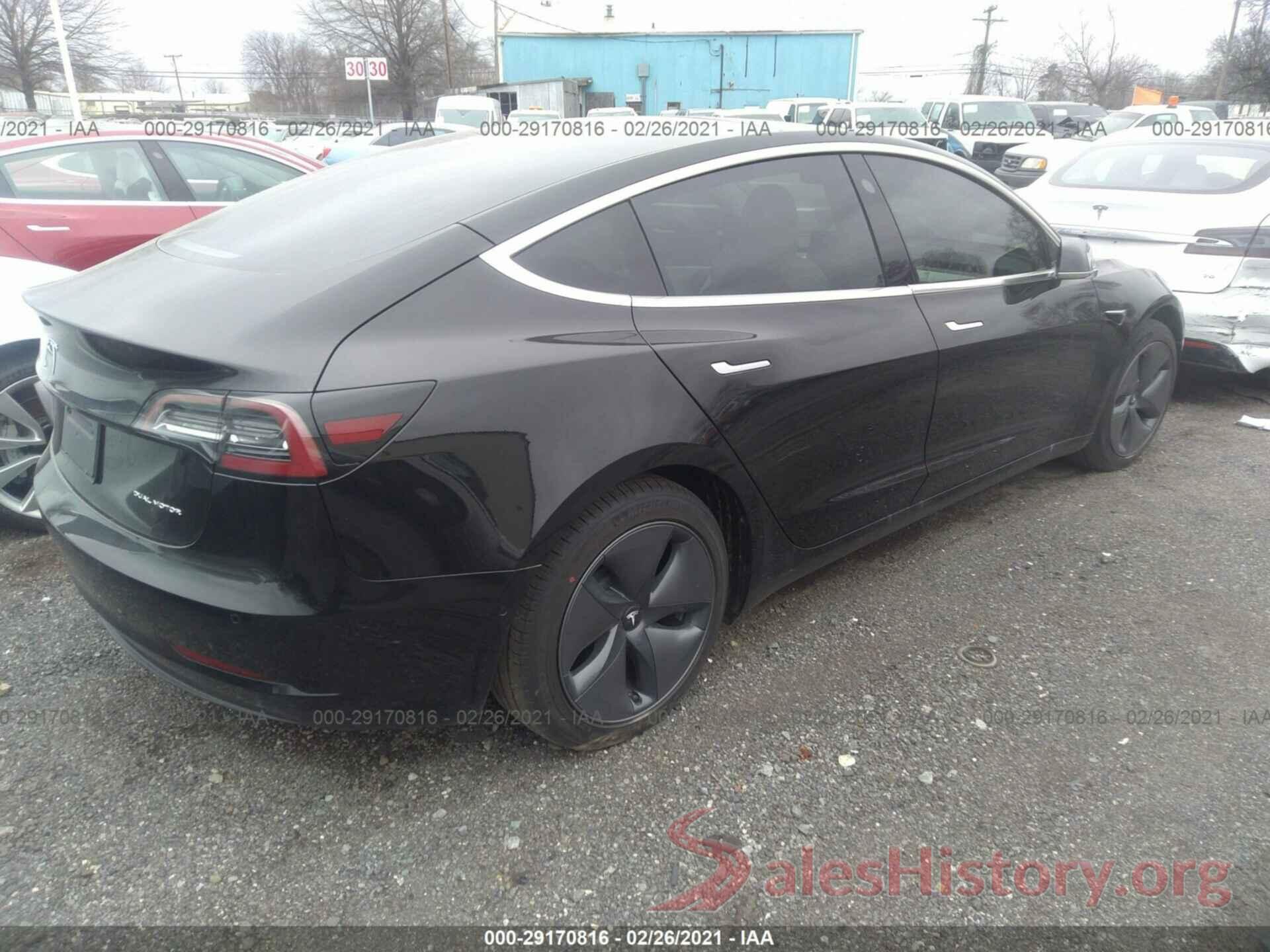 5YJ3E1EB3LF791144 2020 TESLA MODEL 3