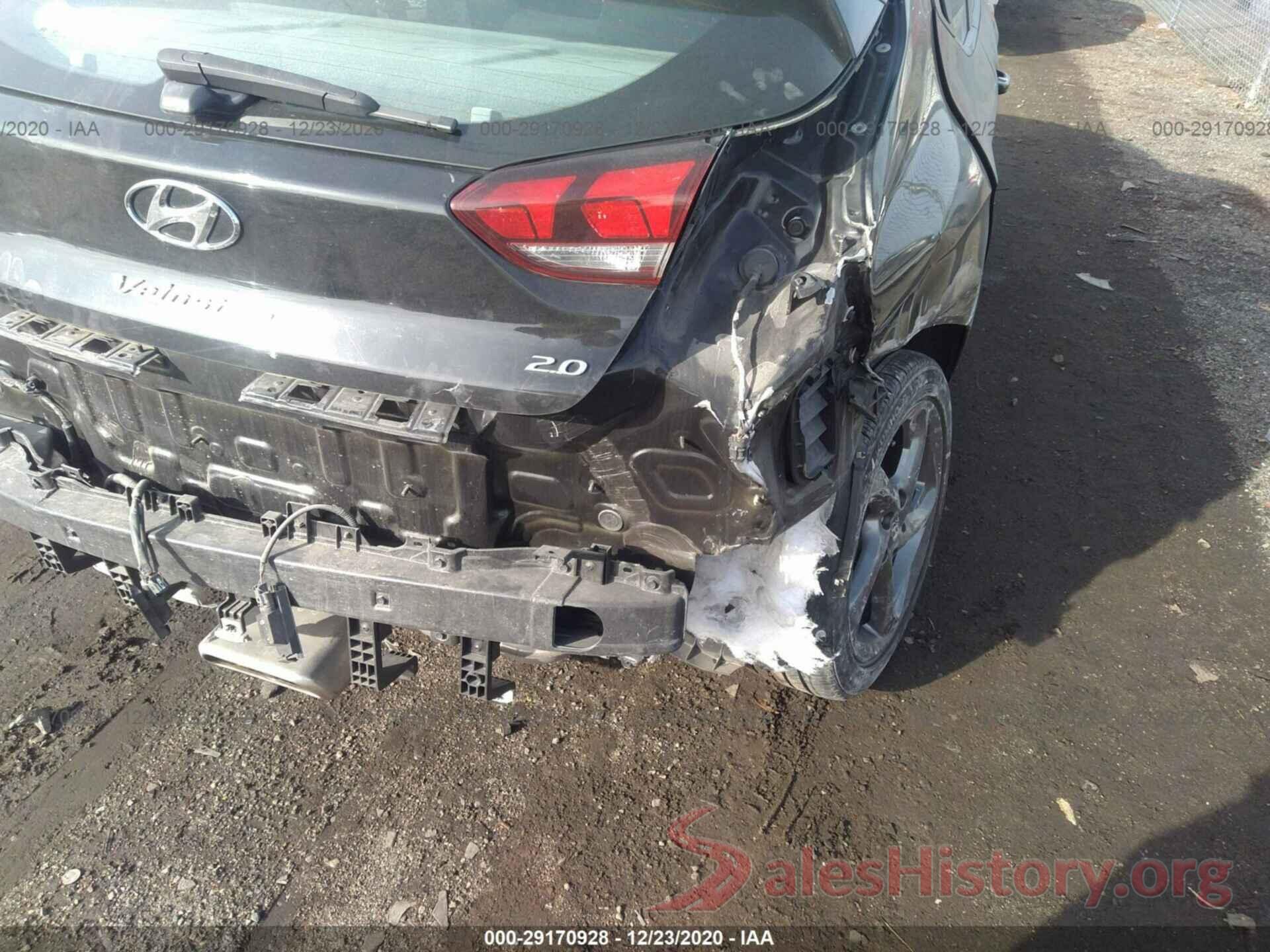 KMHTG6AF9KU017305 2019 HYUNDAI VELOSTER